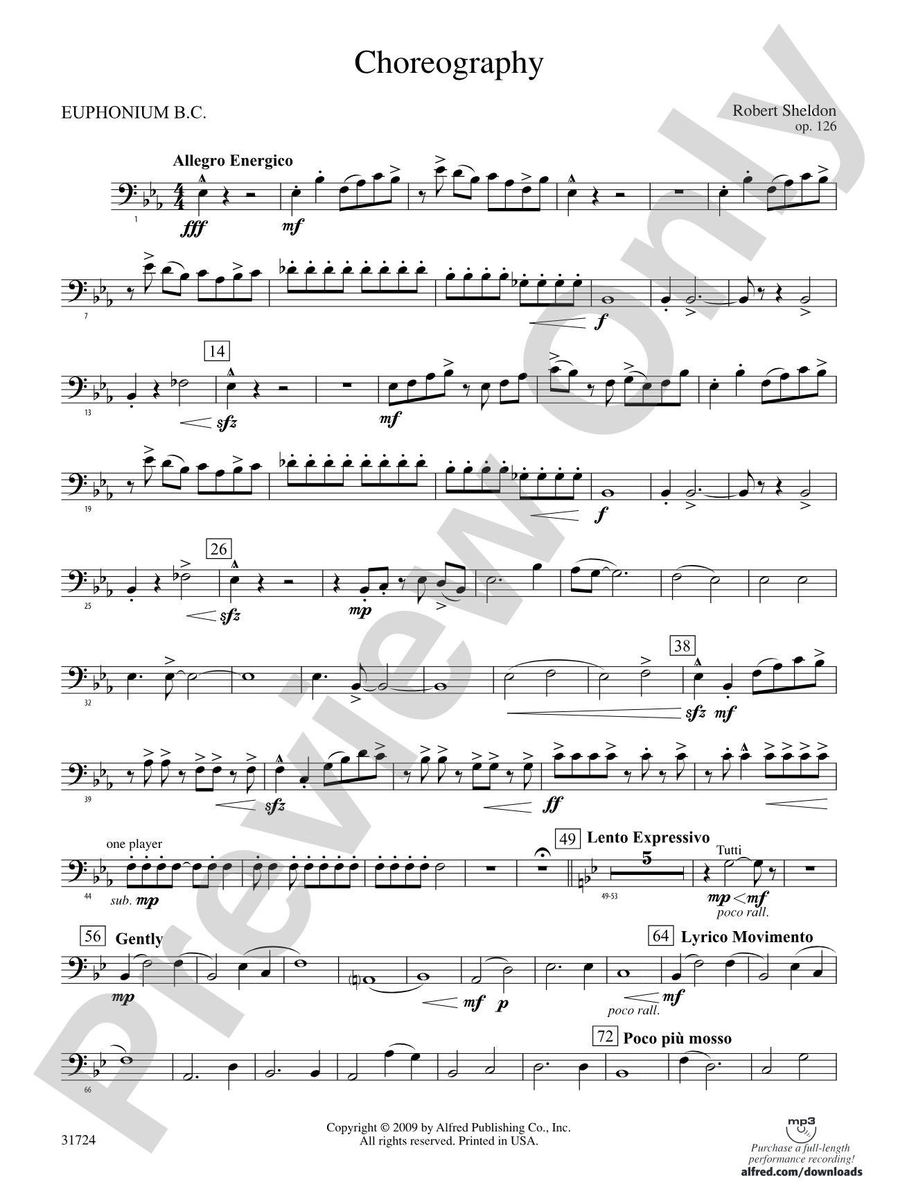 Choreography: Baritone B.C.