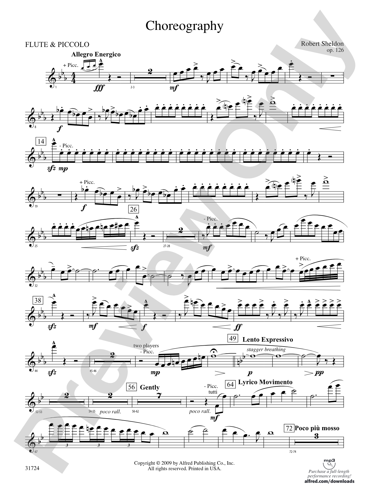 Choreography: Flute