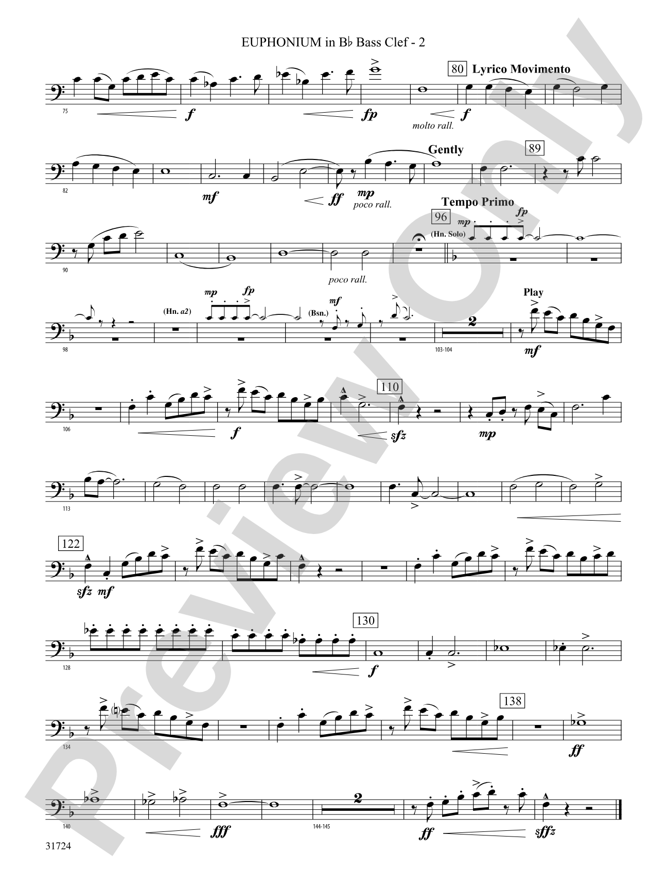 Choreography: (wp) B-flat Baritone B.C.