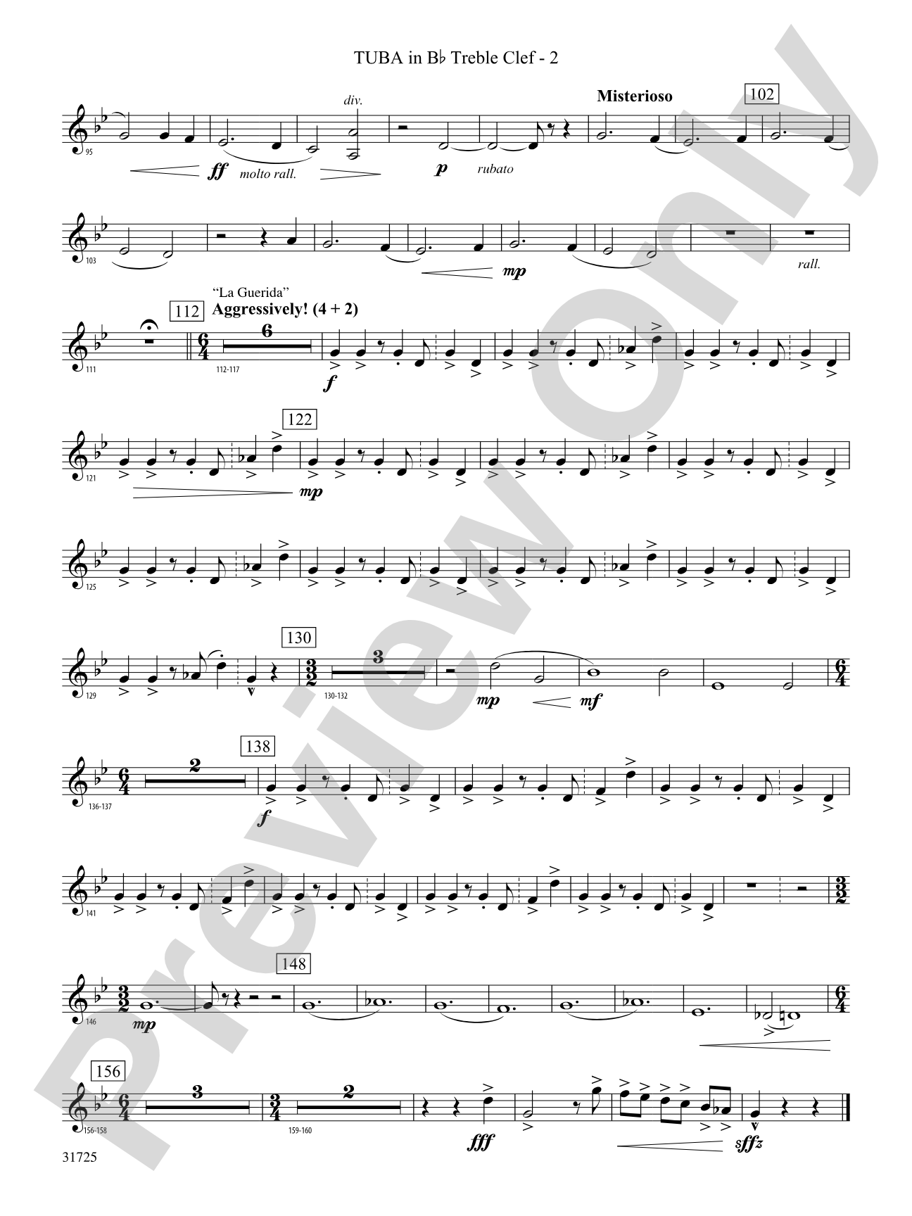 Iberian Escapades: (wp) B-flat Tuba T.C.