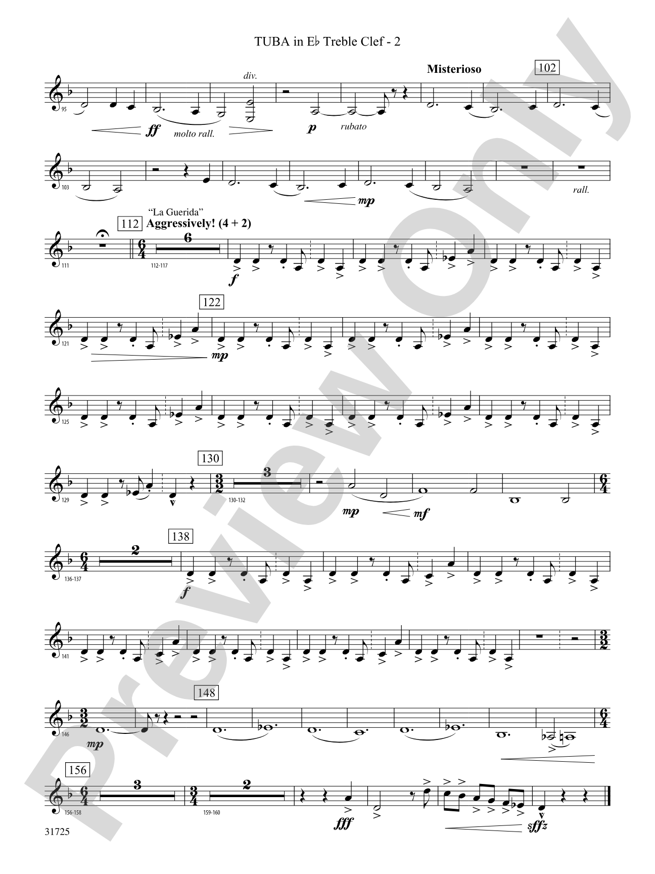 Iberian Escapades: (wp) E-flat Tuba T.C.