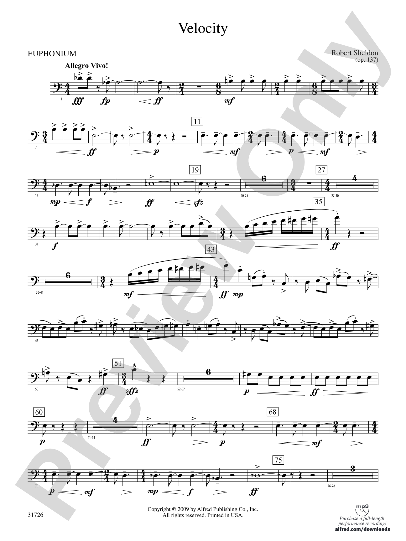 Velocity: Baritone B.C.
