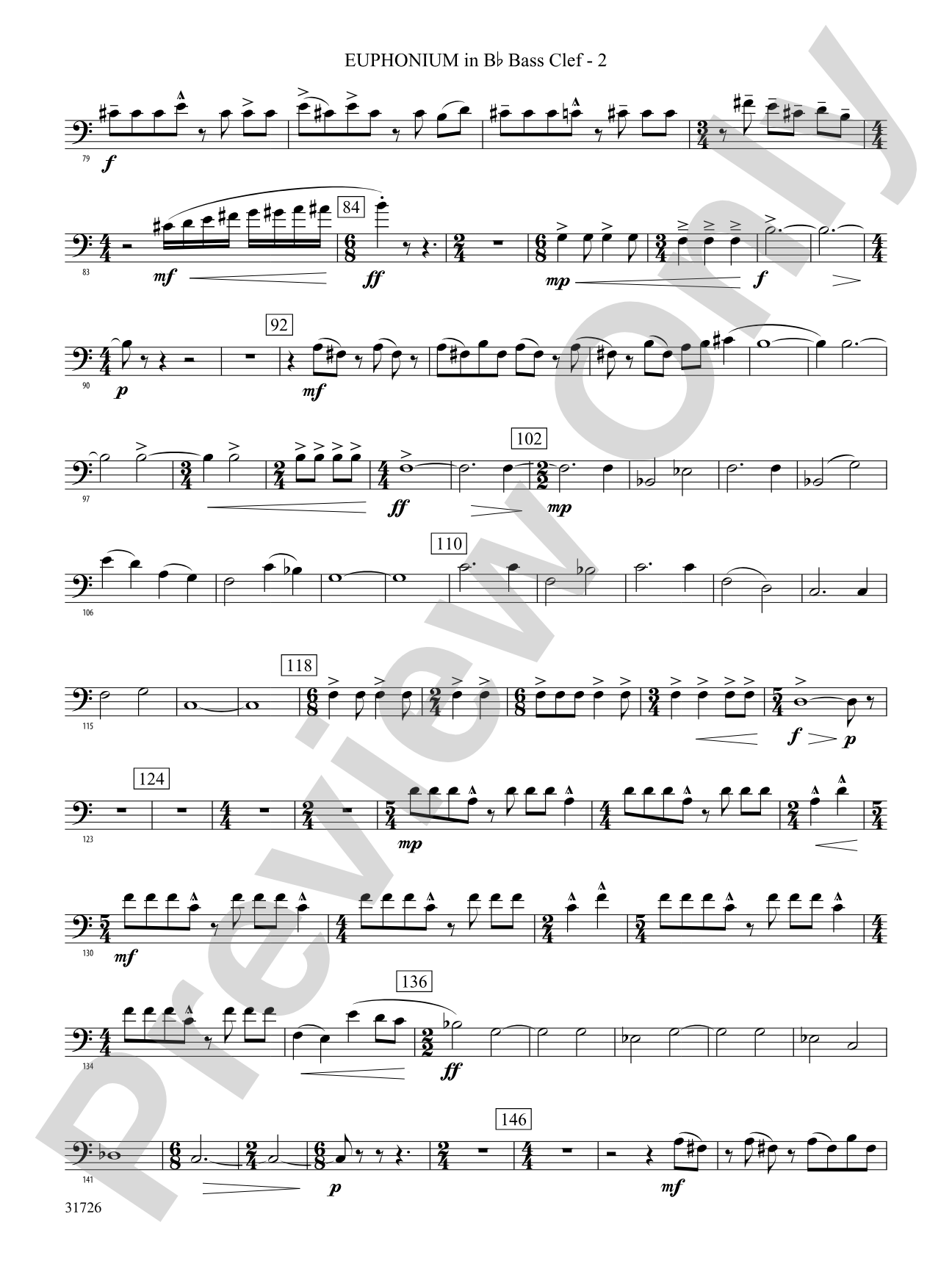 Velocity: (wp) B-flat Baritone B.C.