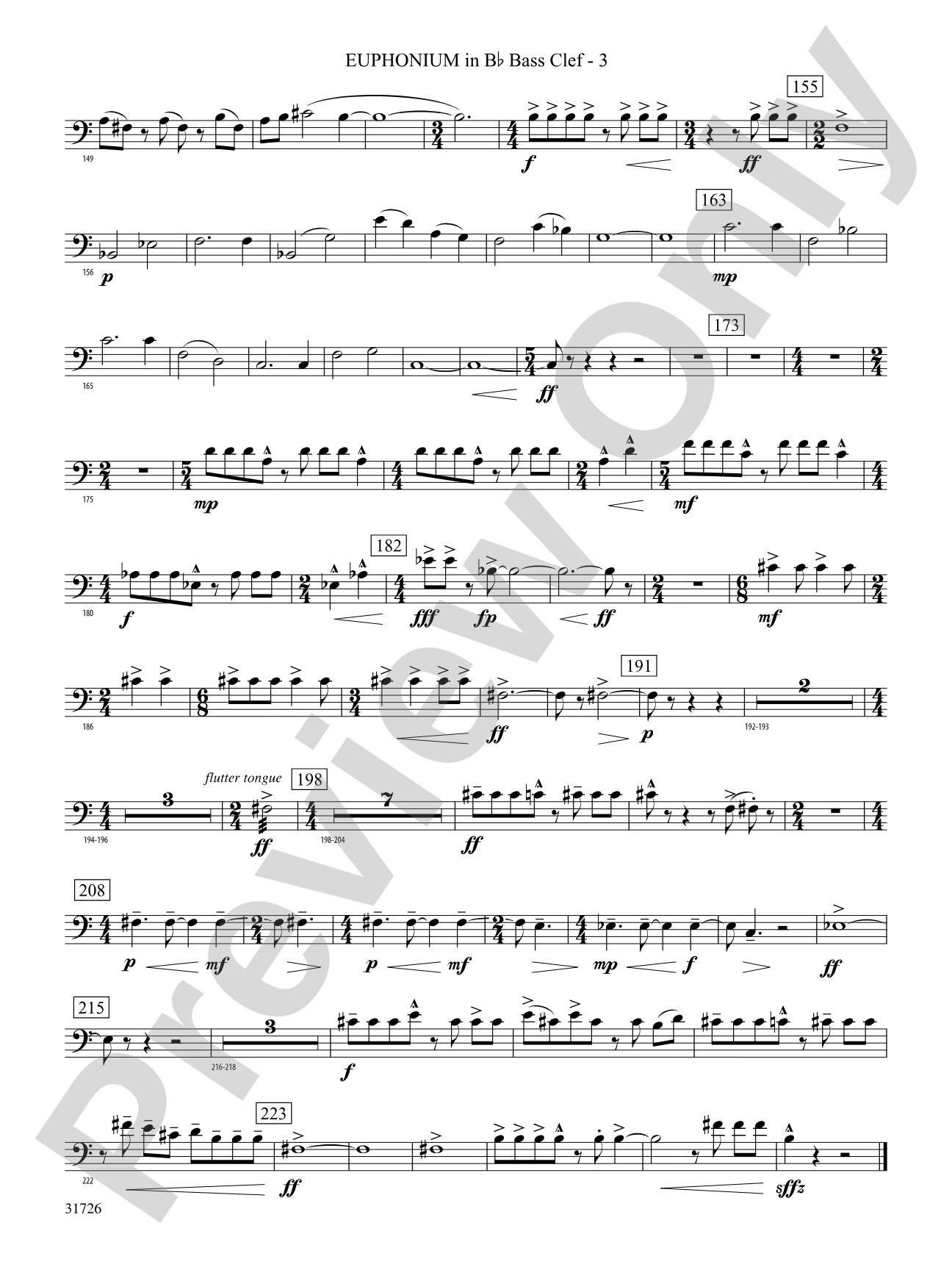 Velocity: (wp) B-flat Baritone B.C.