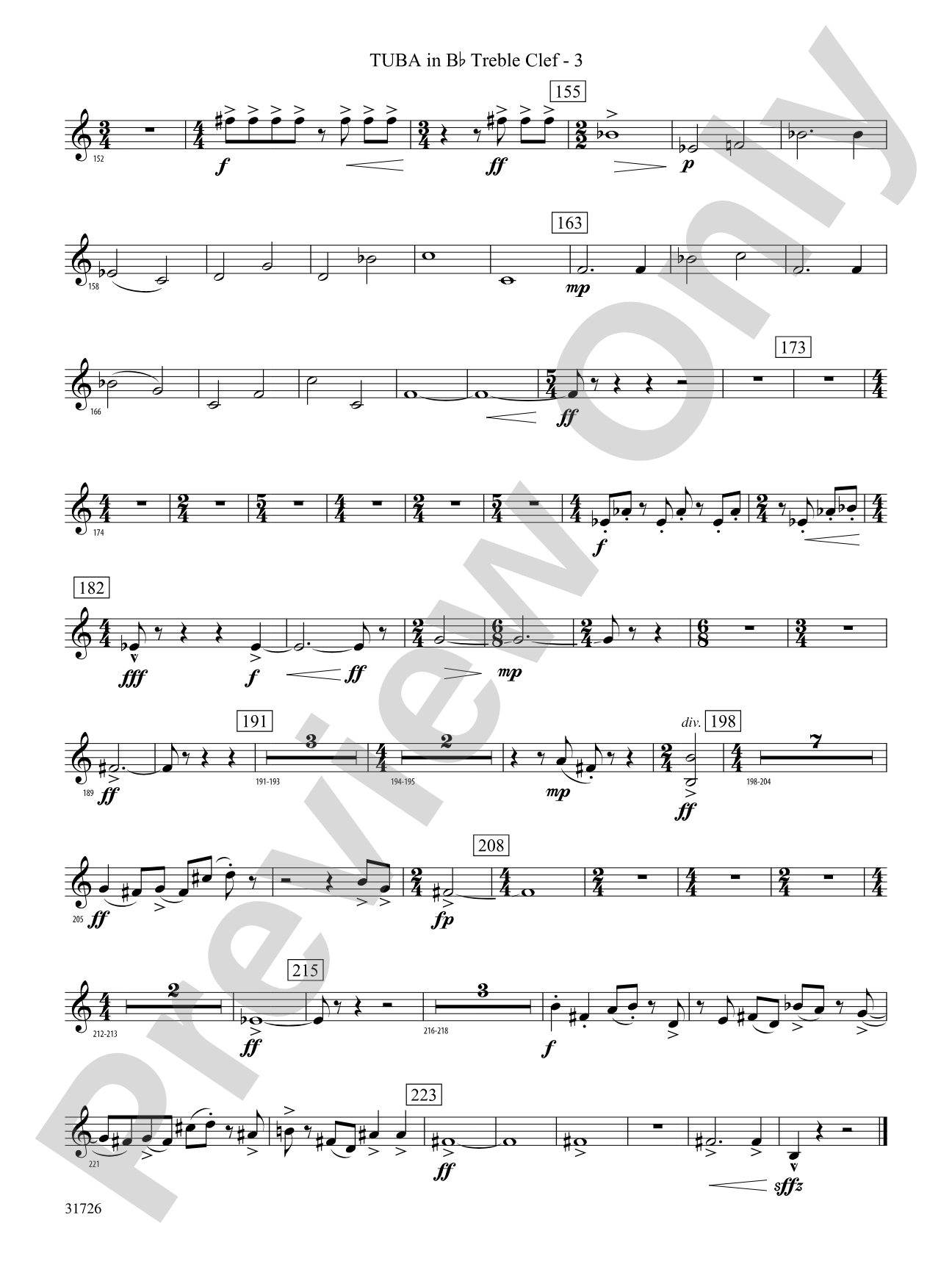 Velocity: (wp) B-flat Tuba T.C.