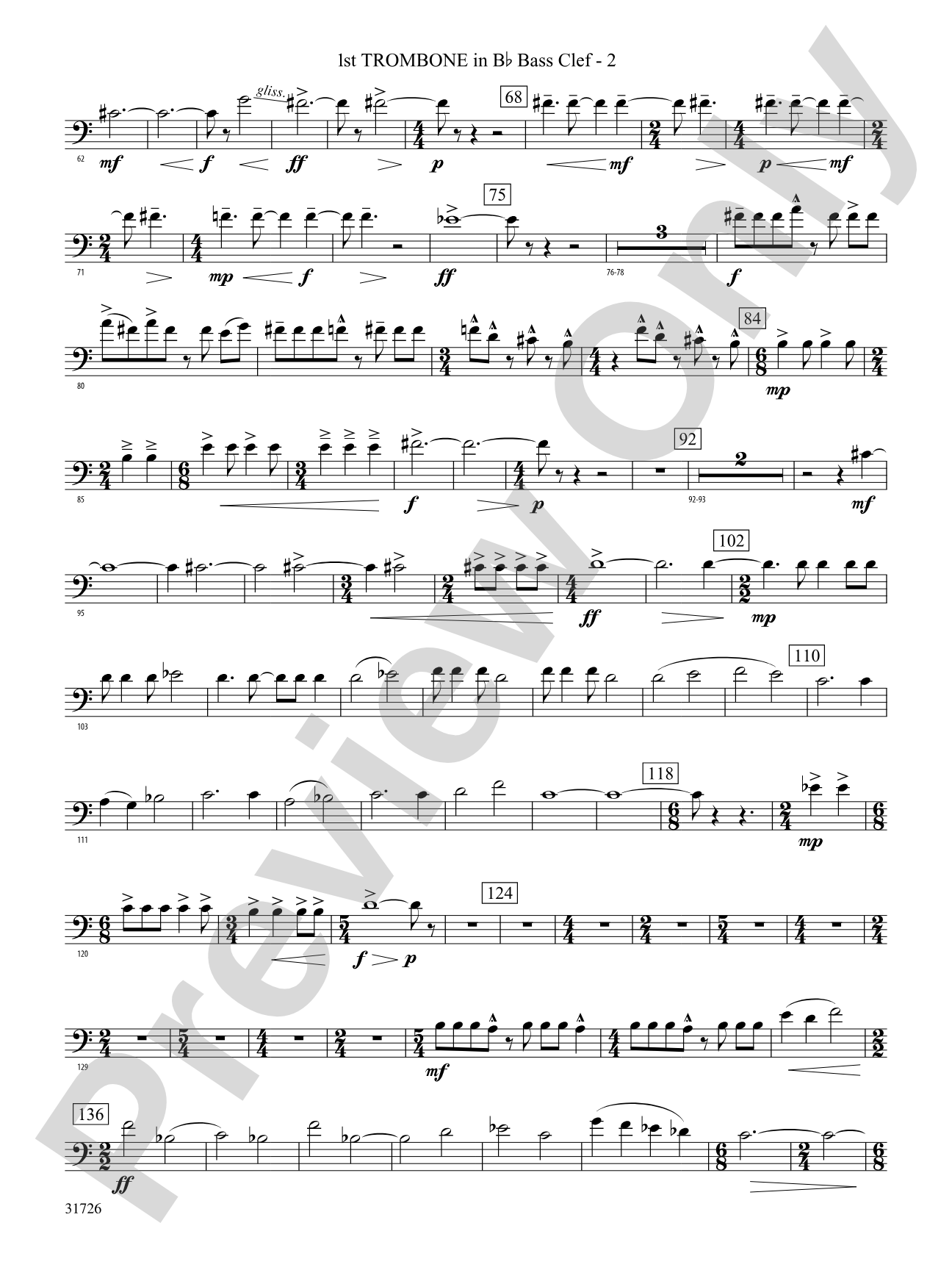 Velocity: (wp) 1st B-flat Trombone B.C.