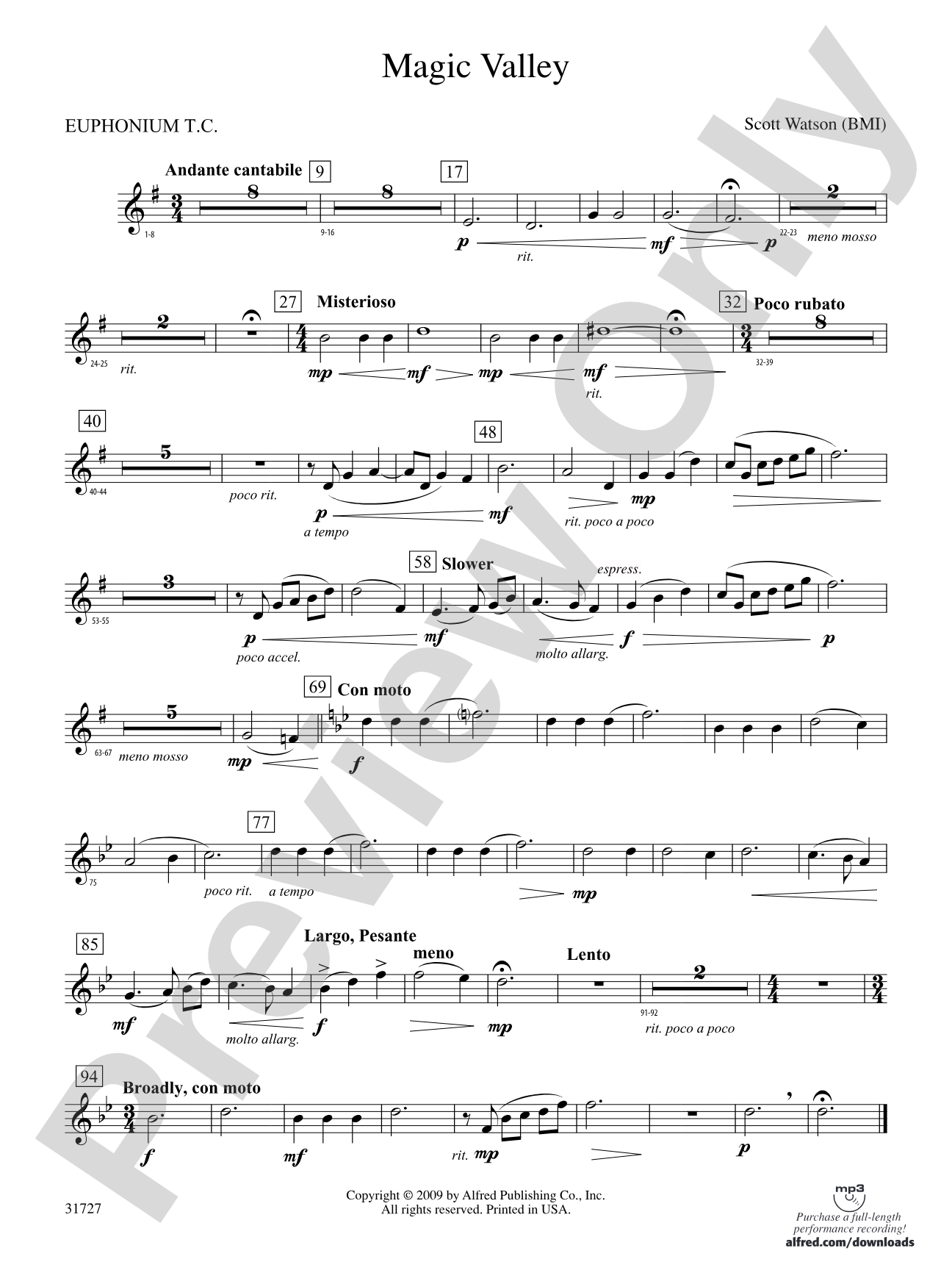 Magic Valley: (wp) Baritone T.C.