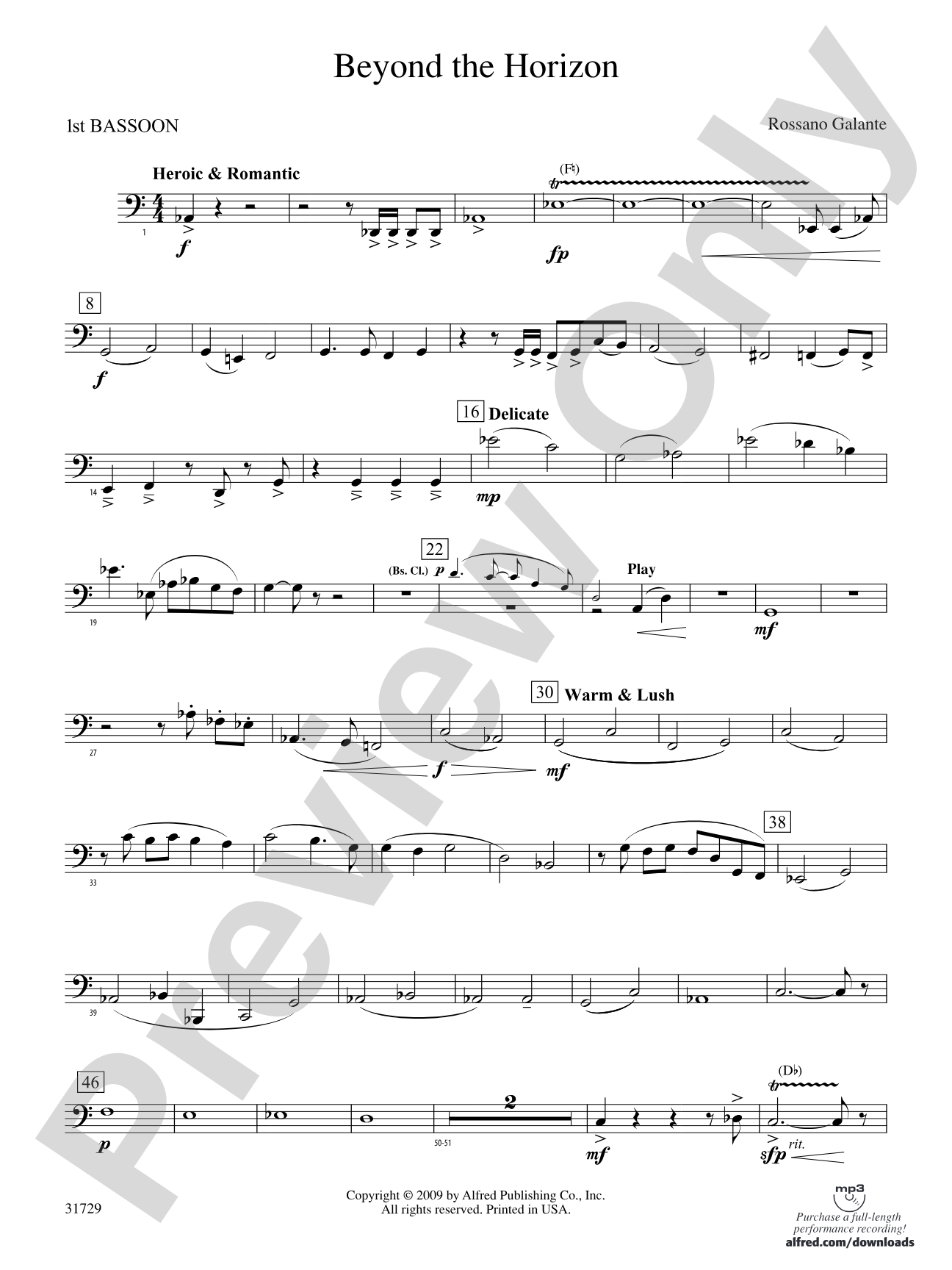 Beyond the Horizon: Bassoon