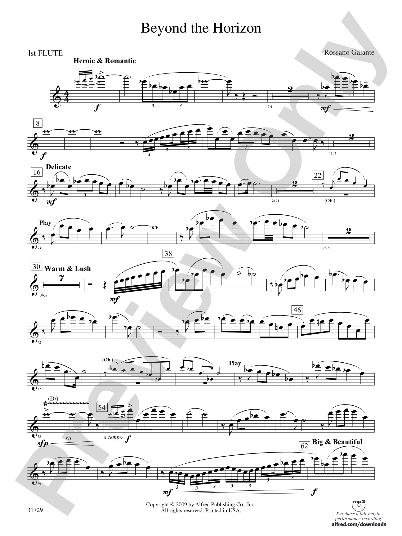Beyond the Horizon: Flute