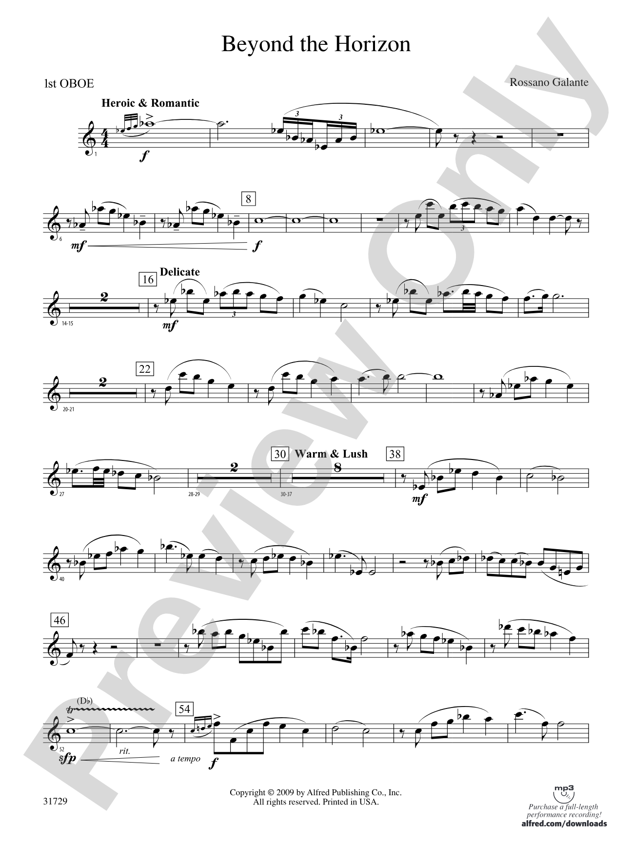 Beyond the Horizon: Oboe