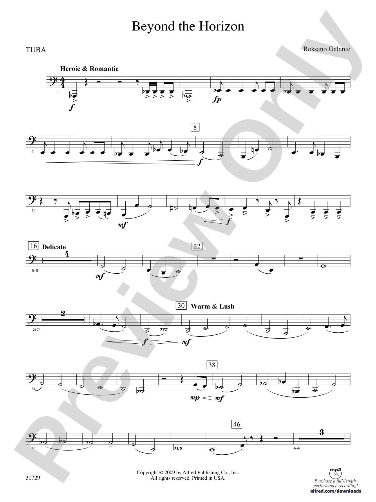 Beyond the Horizon: Tuba