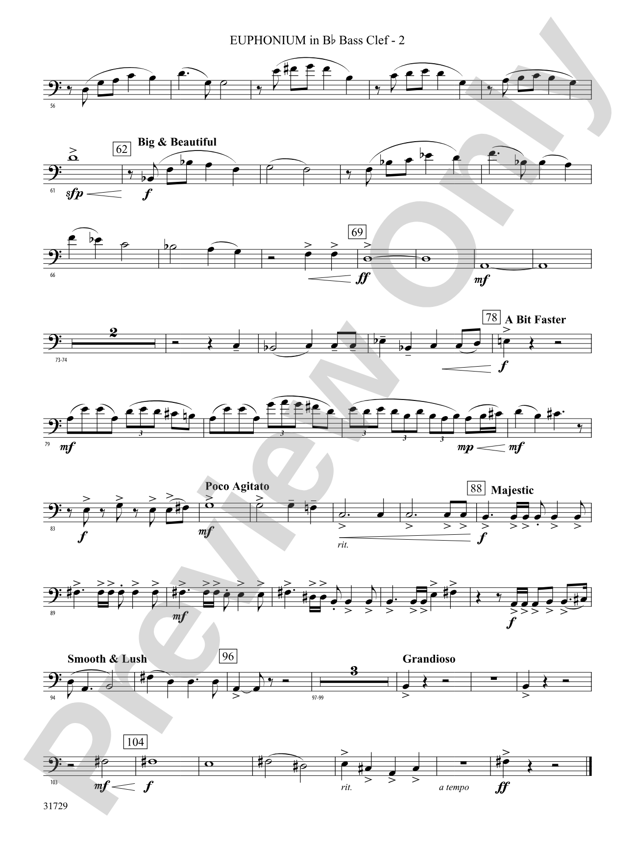 Beyond the Horizon: (wp) B-flat Baritone B.C.