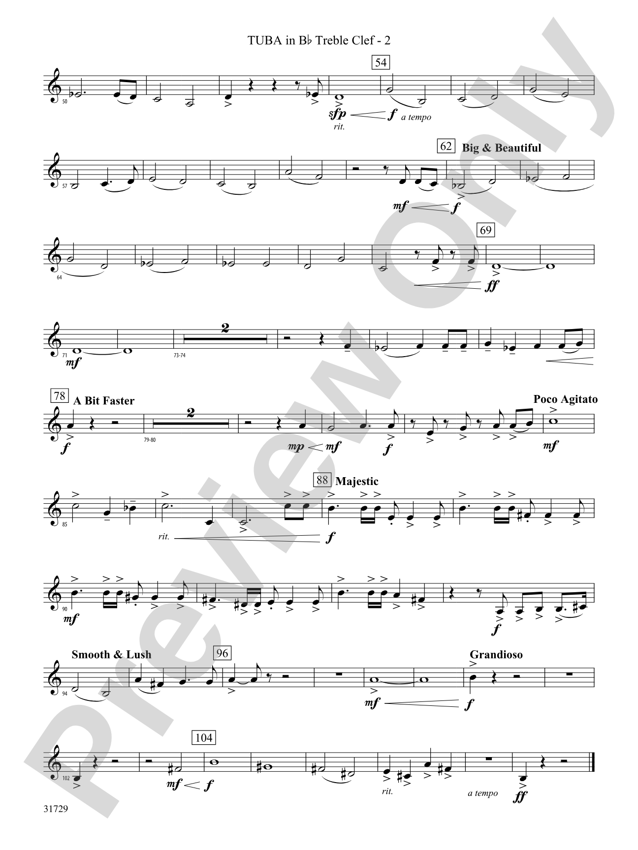 Beyond the Horizon: (wp) B-flat Tuba T.C.