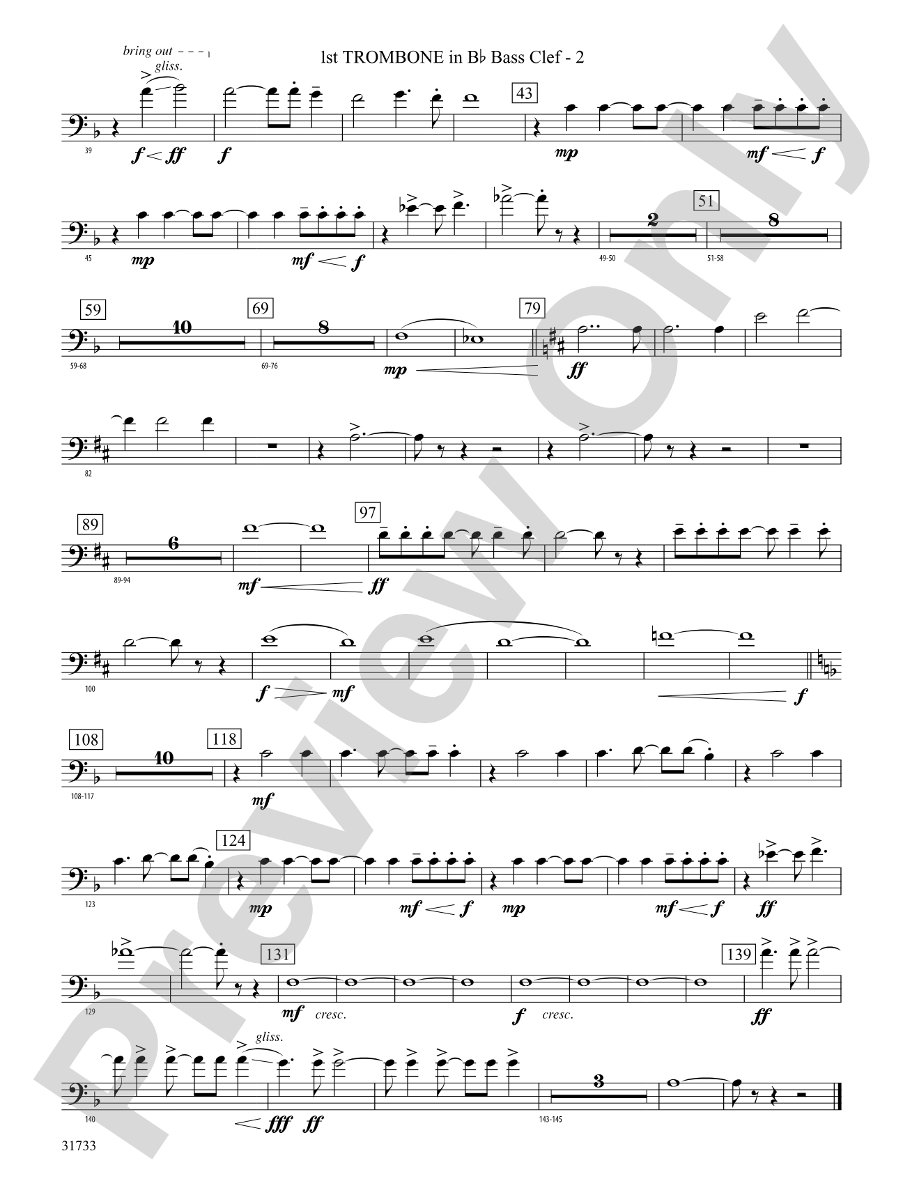 Santa's Journey (Bringing "Joy to the World"): (wp) 1st B-flat Trombone B.C.