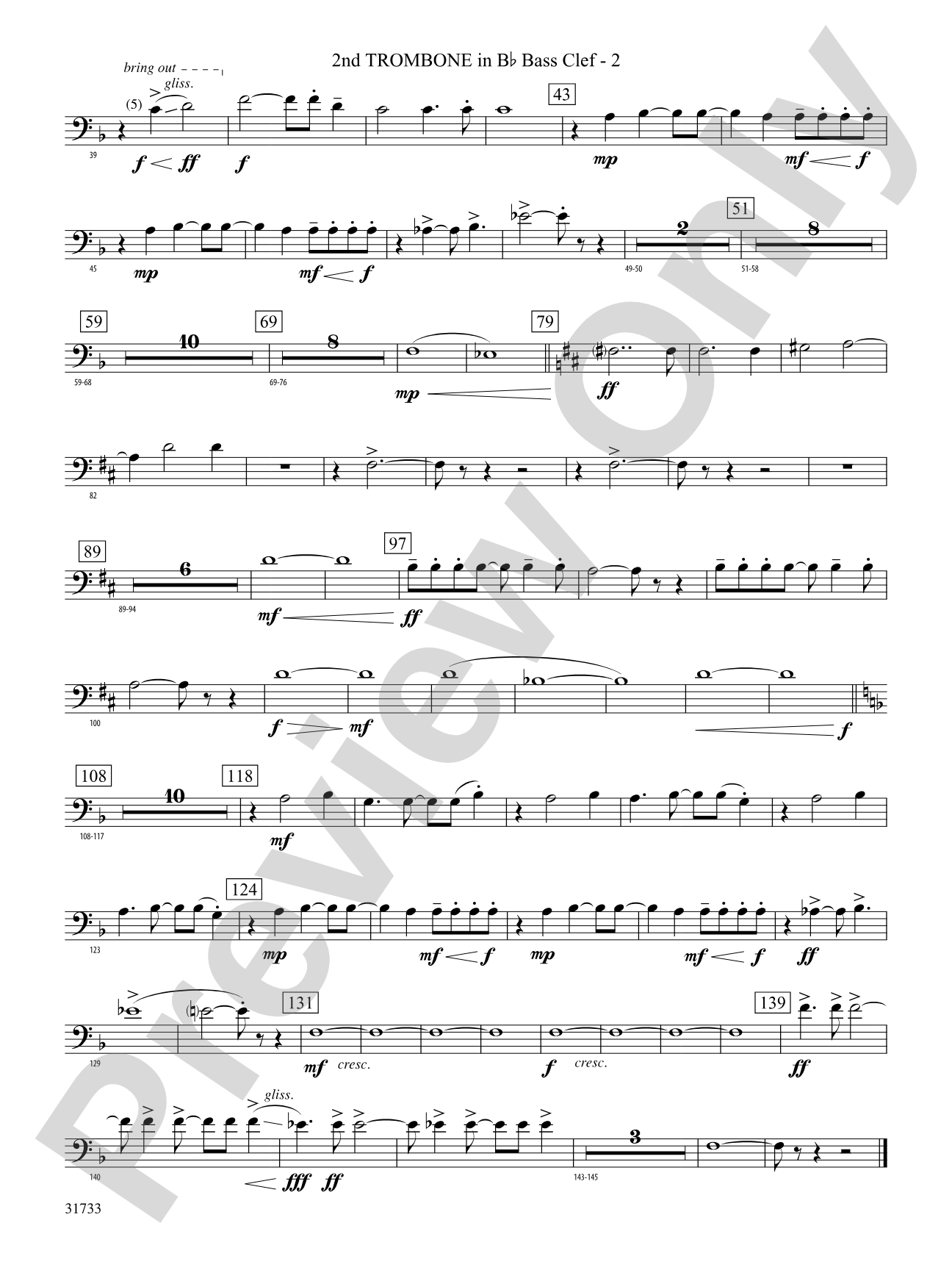 Santa's Journey (Bringing "Joy to the World"): (wp) 2nd B-flat Trombone B.C.