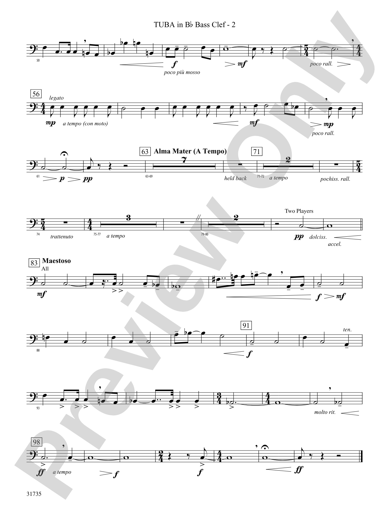 Heartland Sketches: (wp) B-flat Tuba B.C.