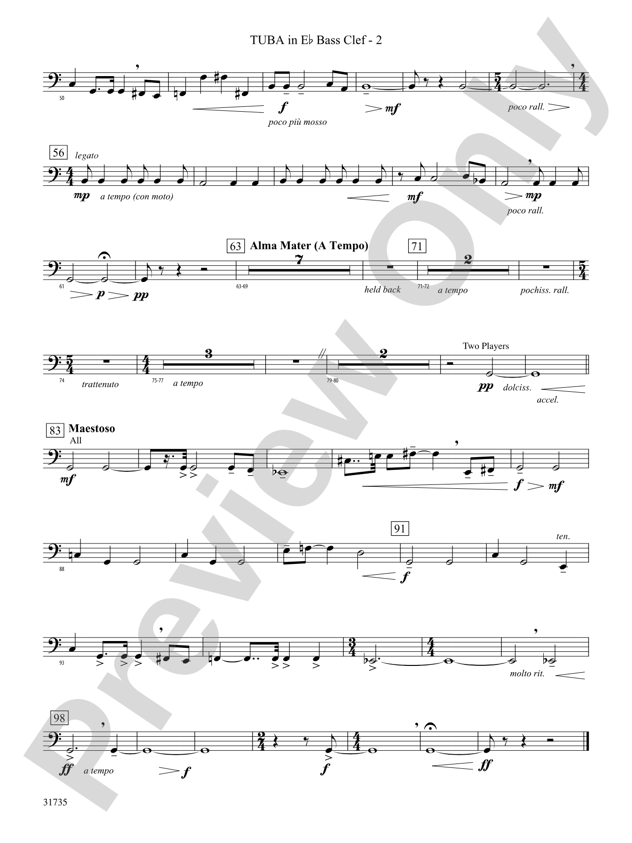 Heartland Sketches: (wp) E-flat Tuba B.C.