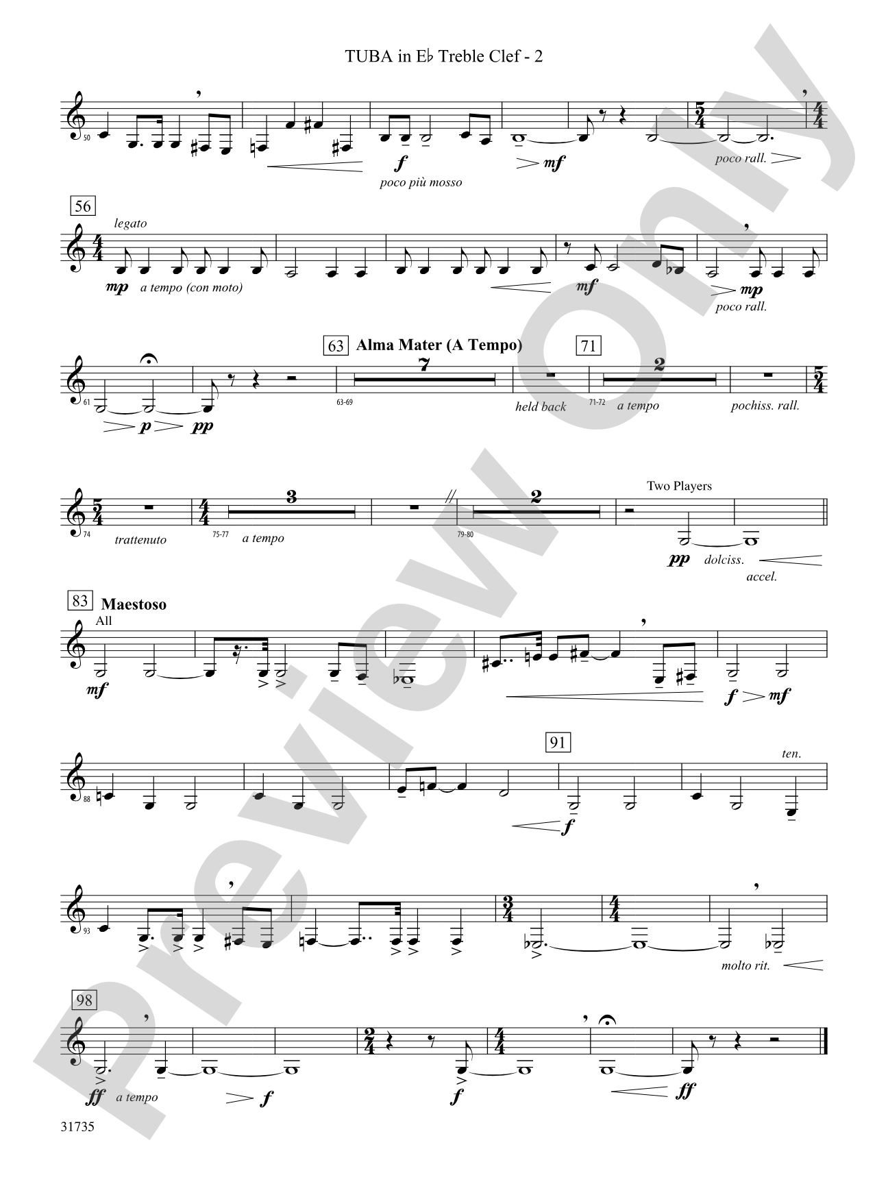 Heartland Sketches: (wp) E-flat Tuba T.C.
