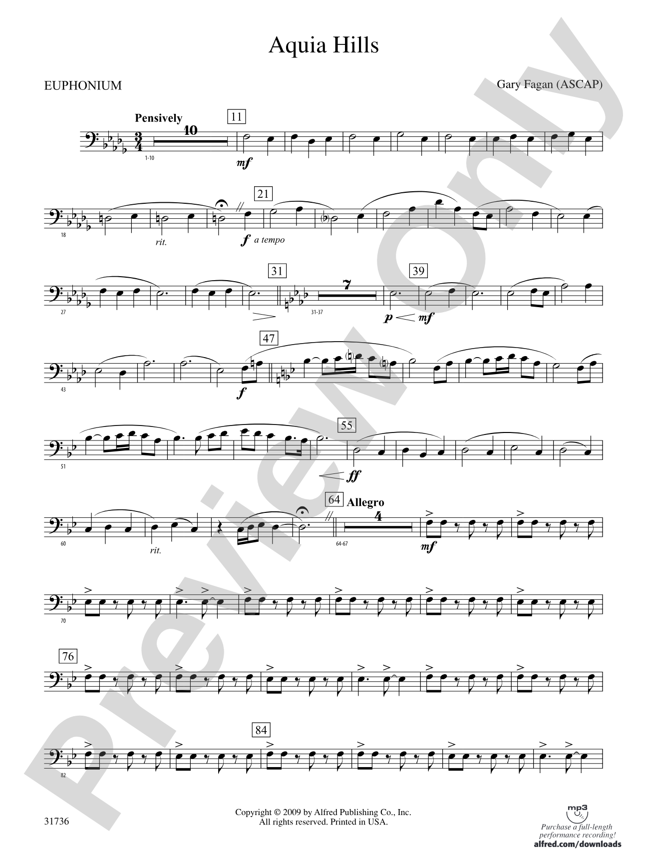 Aquia Hills: Baritone B.C.