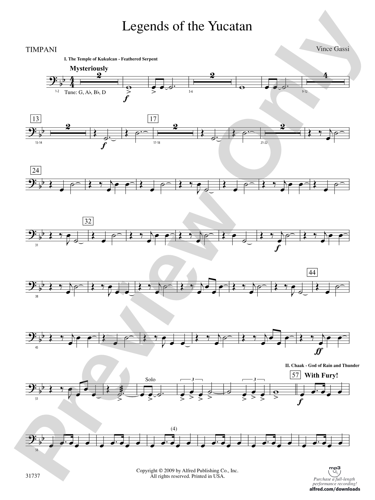 Legends of the Yucatan: Timpani
