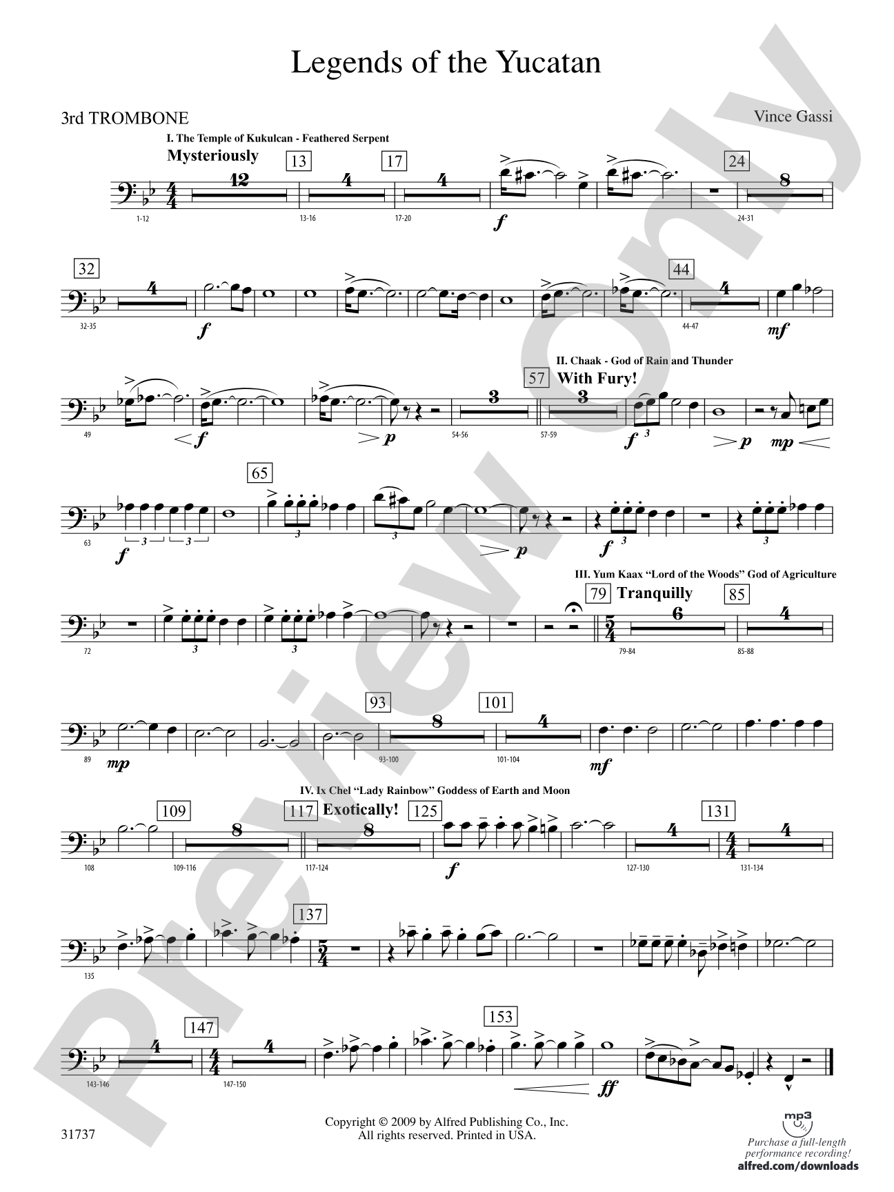 Legends of the Yucatan: 3rd Trombone