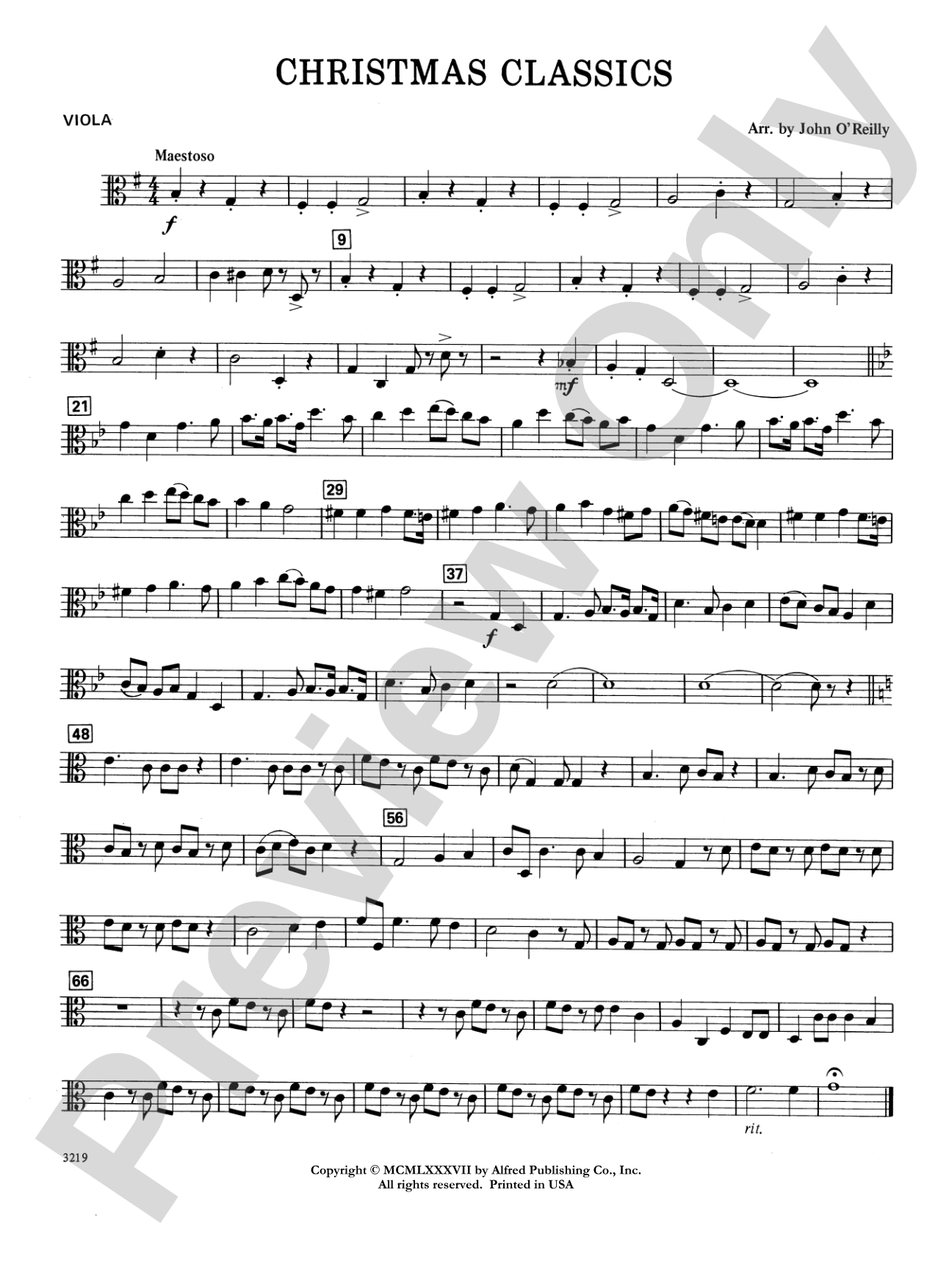 Christmas Classics: Viola