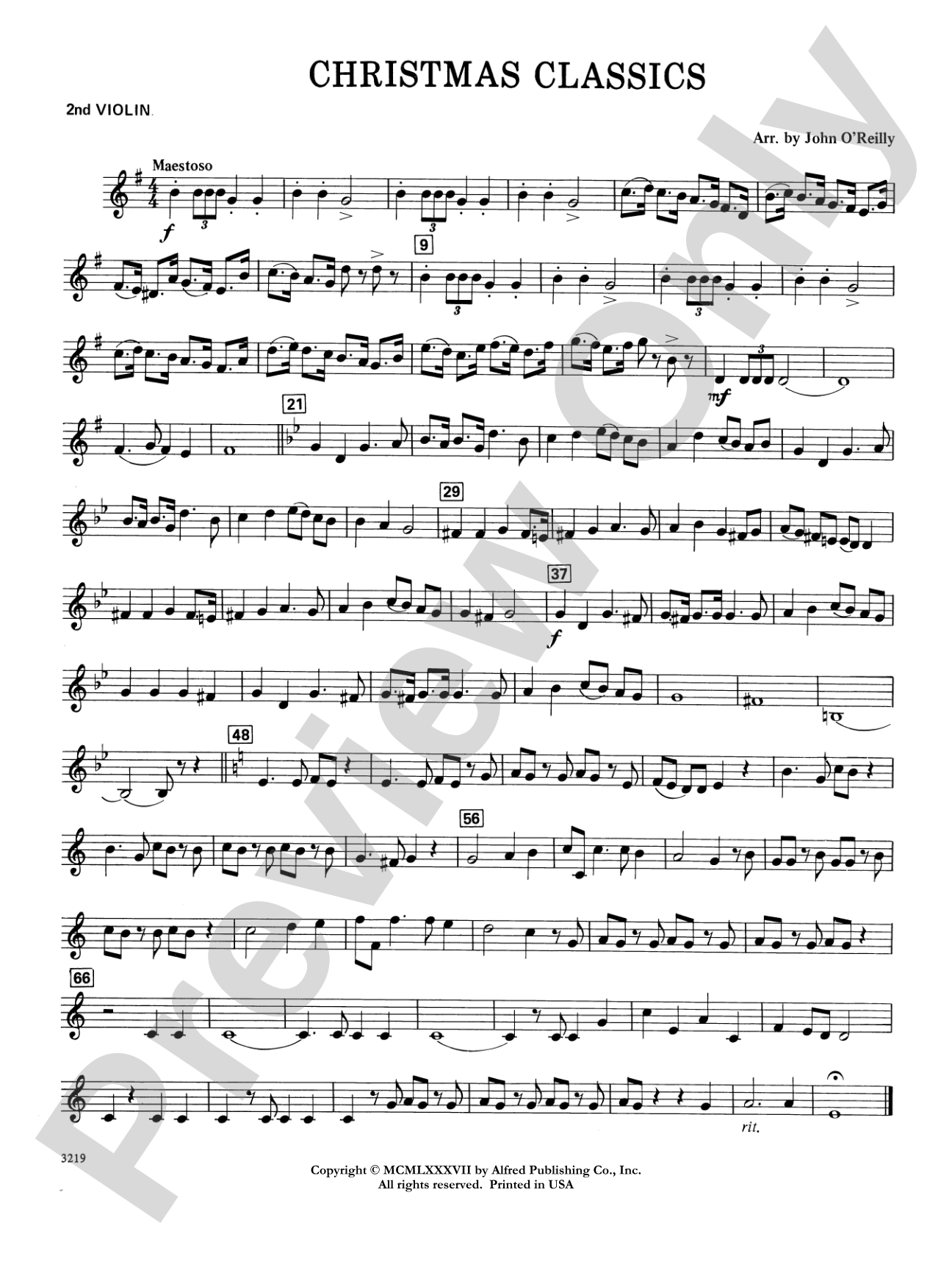 Christmas Classics: 2nd Violin