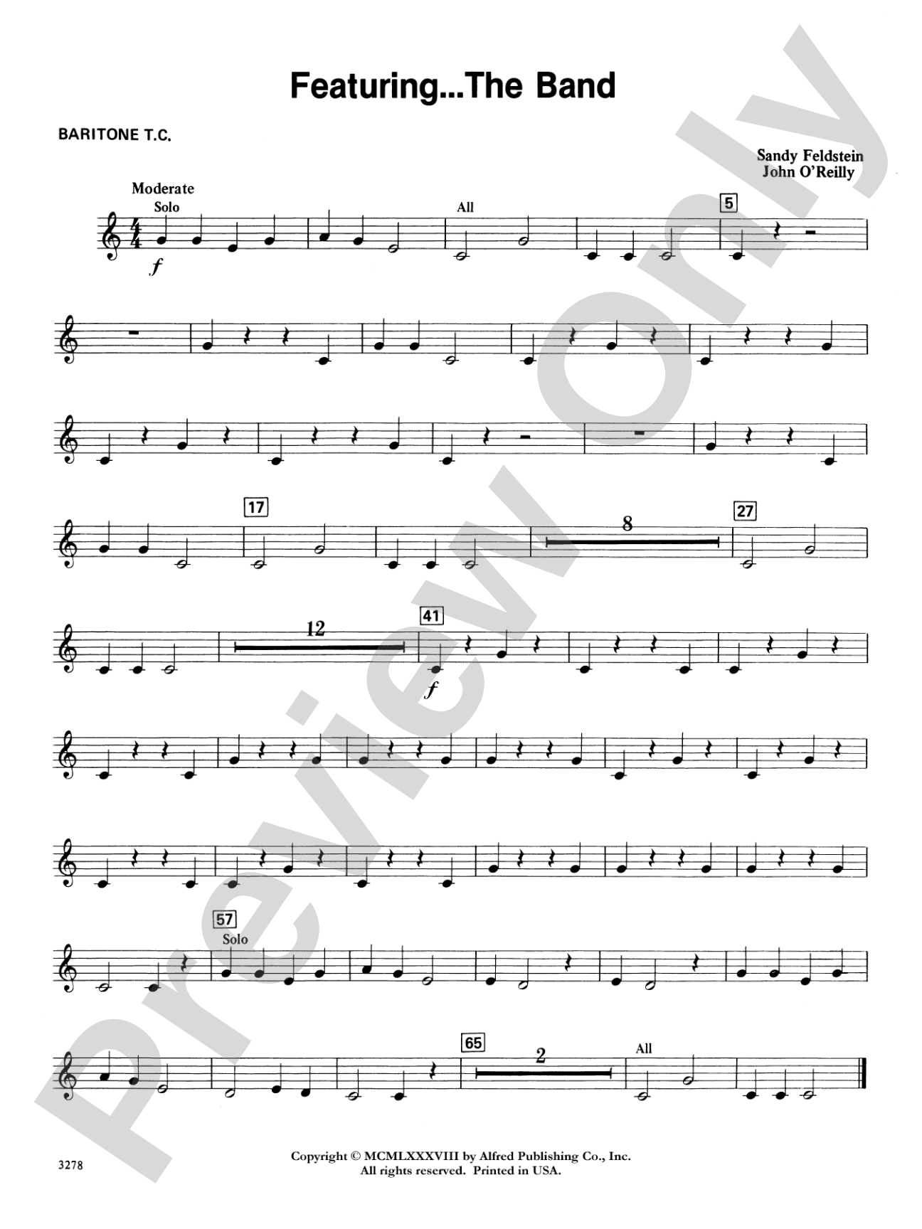 Featuring the Band: Baritone T.C.