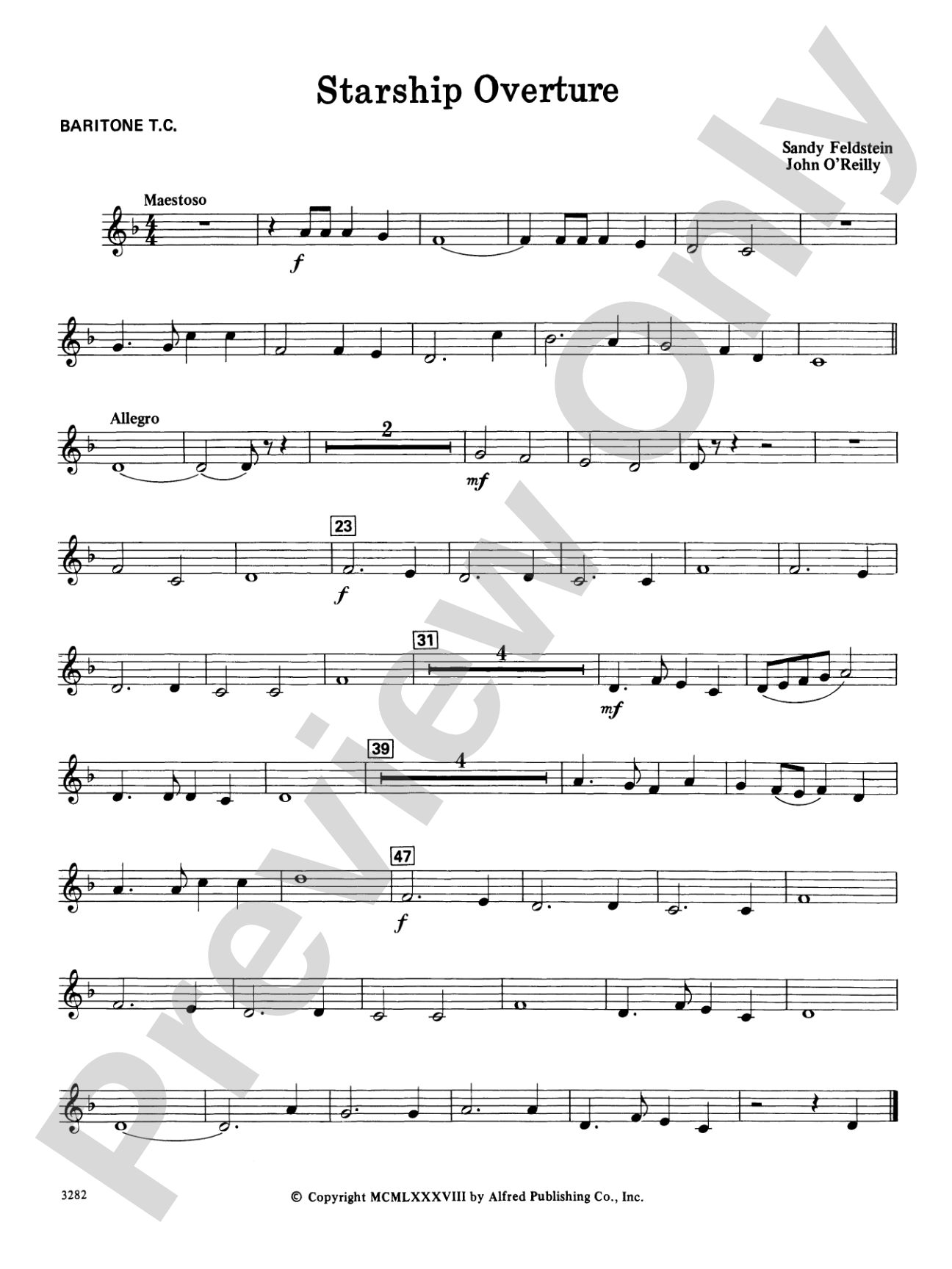 Starship Overture: Baritone T.C.