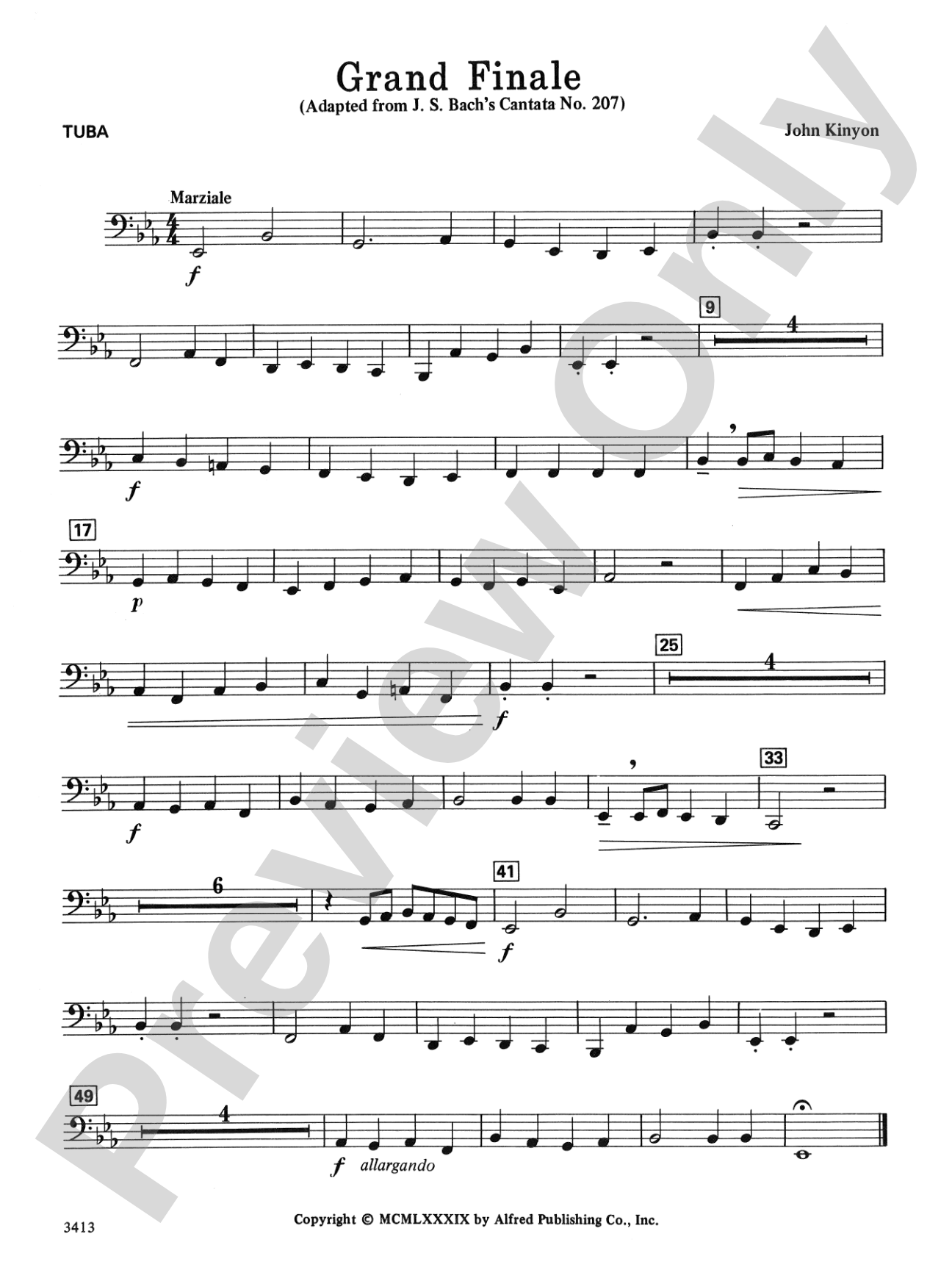 Grand Finale: Tuba
