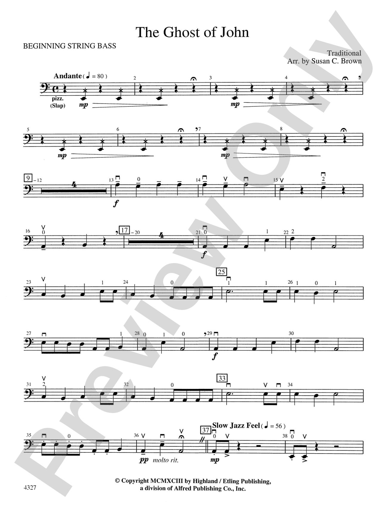 The Ghost of John: Beginning String Bass