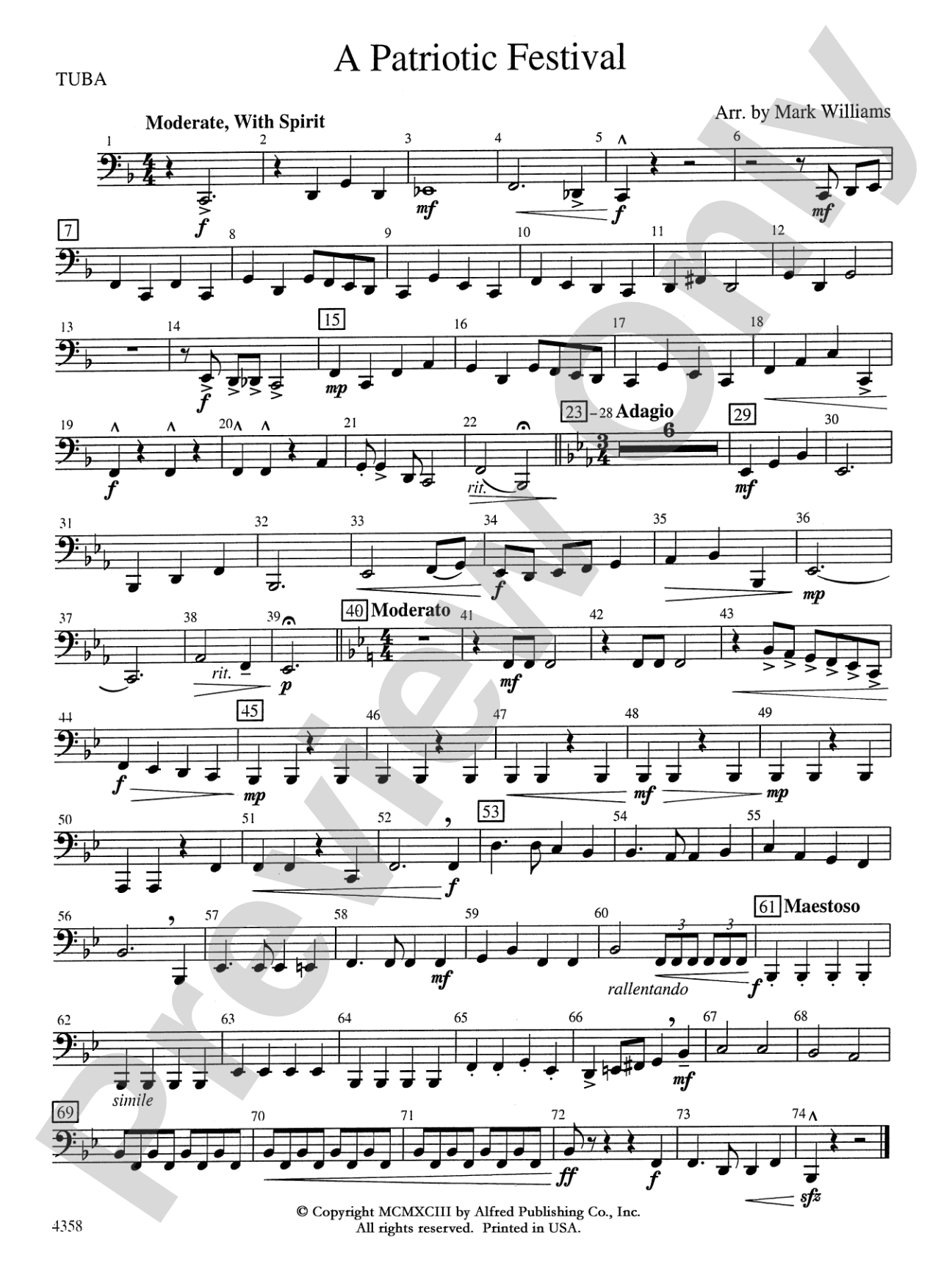 A Patriotic Festival: Tuba