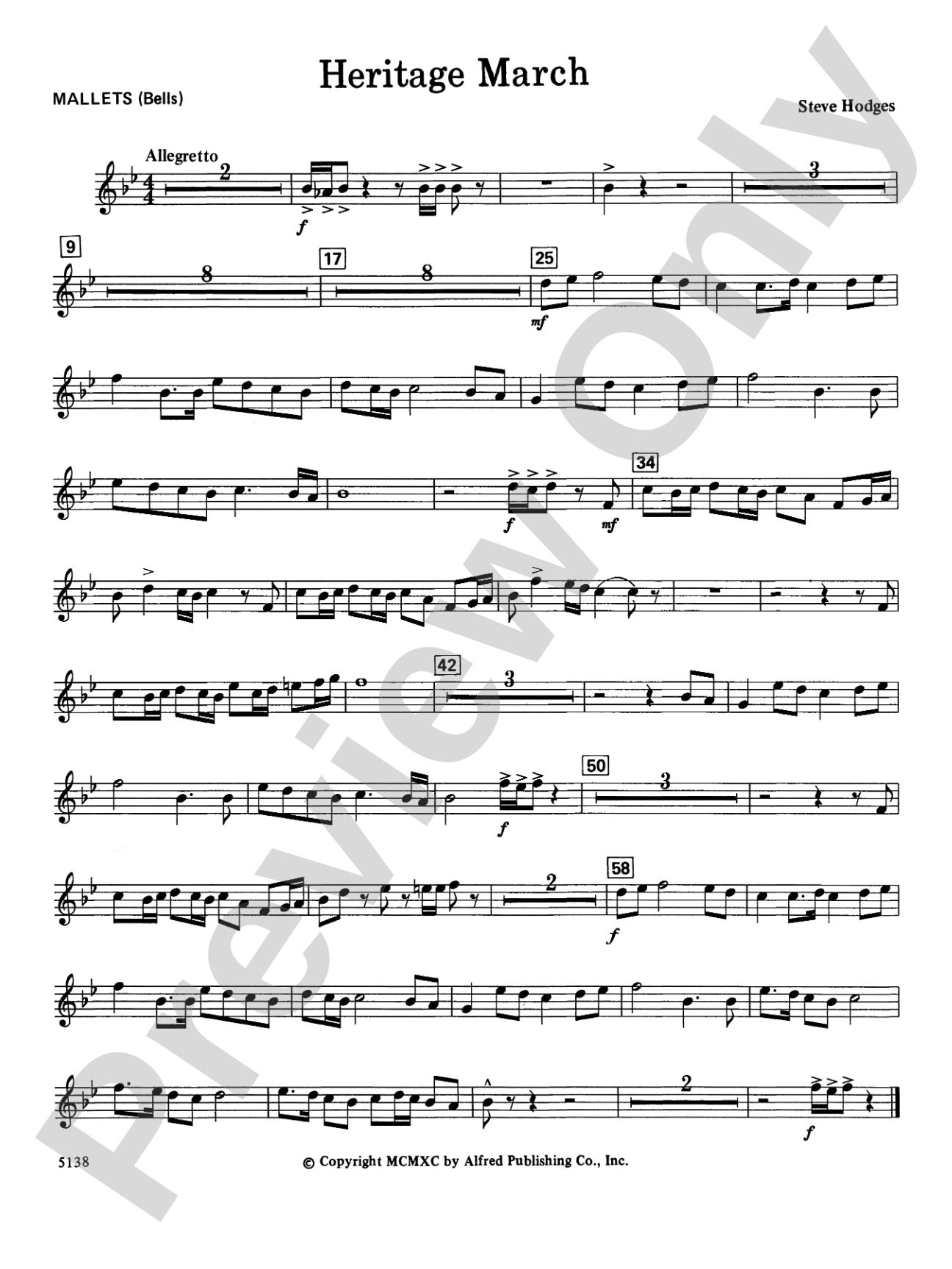 Heritage March: Mallets