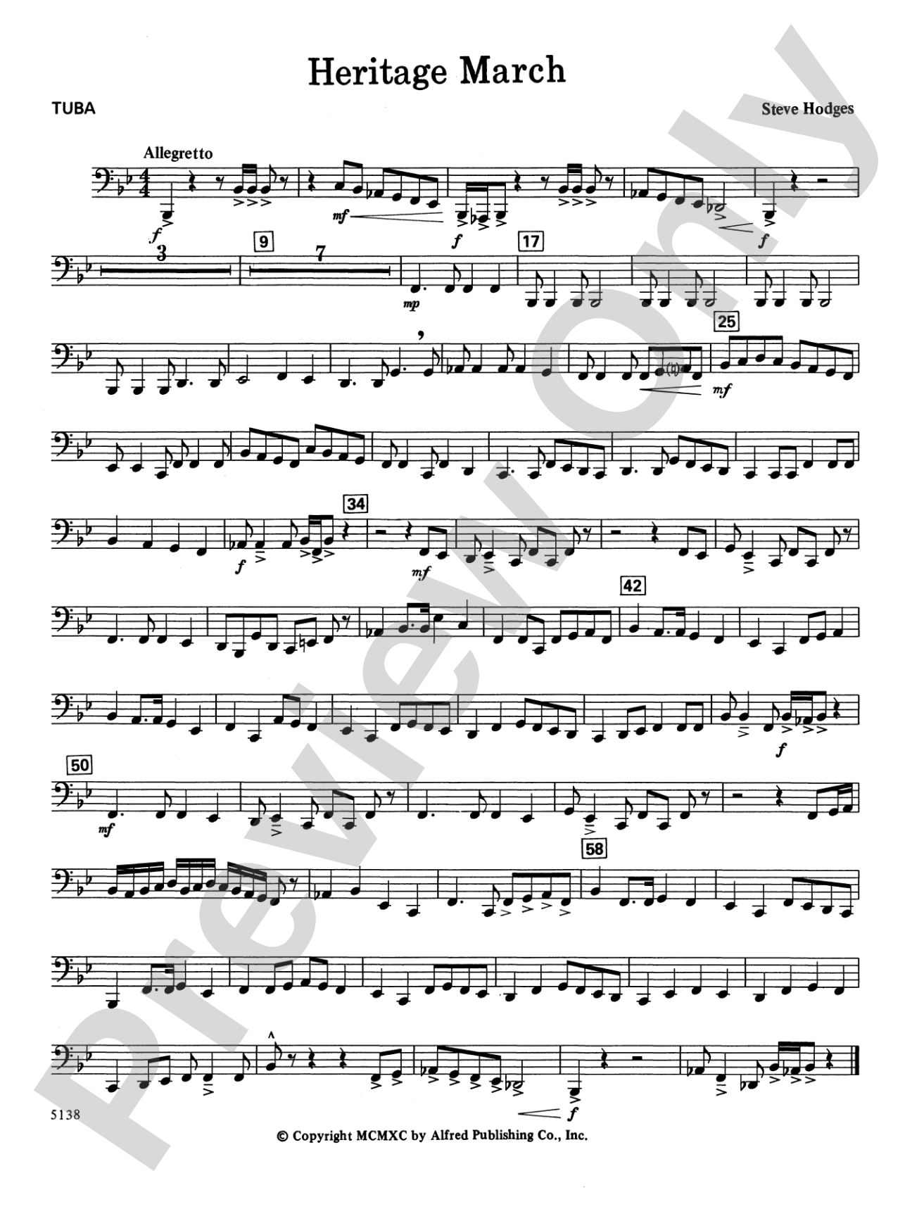 Heritage March: Tuba
