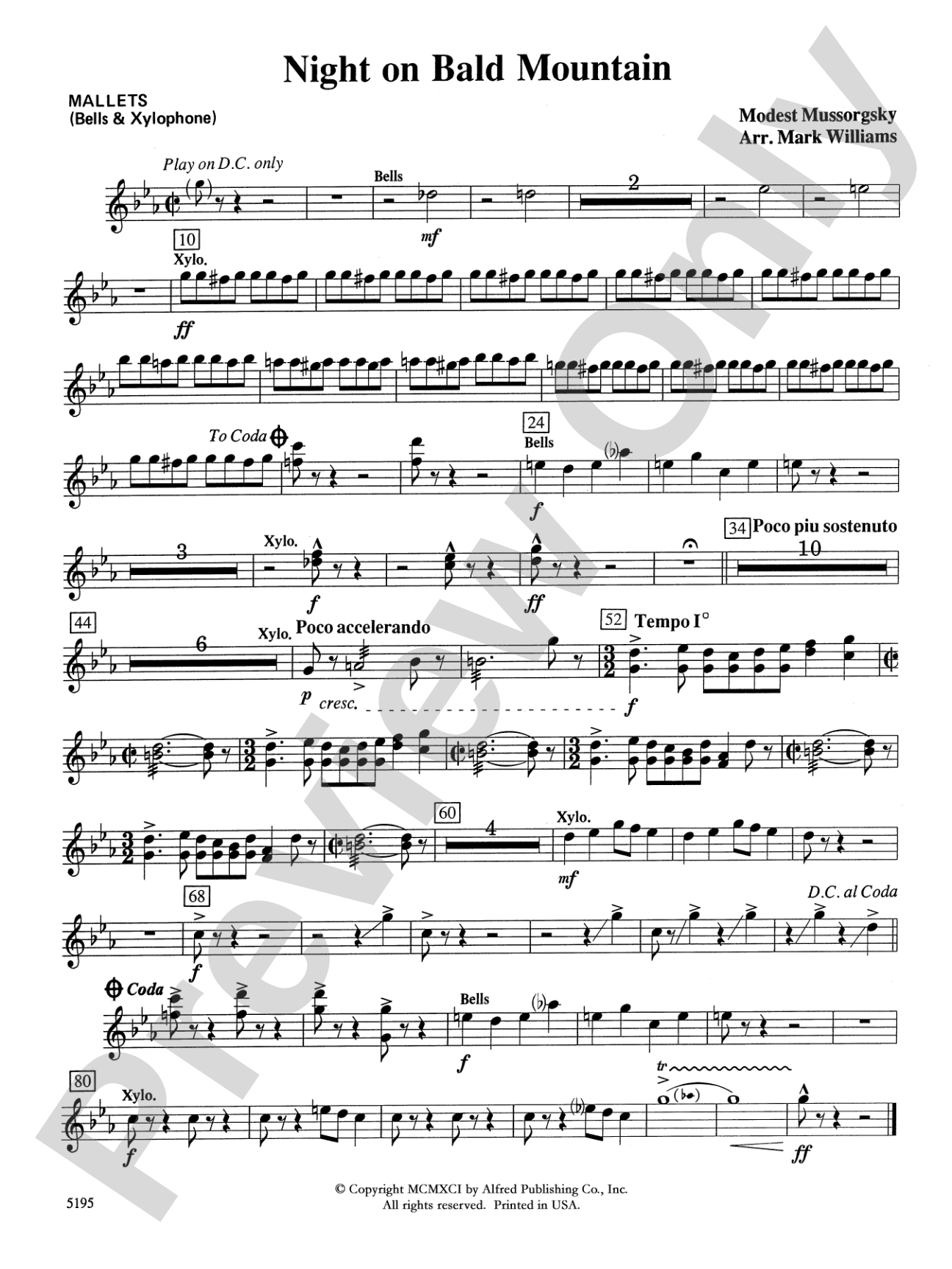 Night on Bald Mountain: Mallets