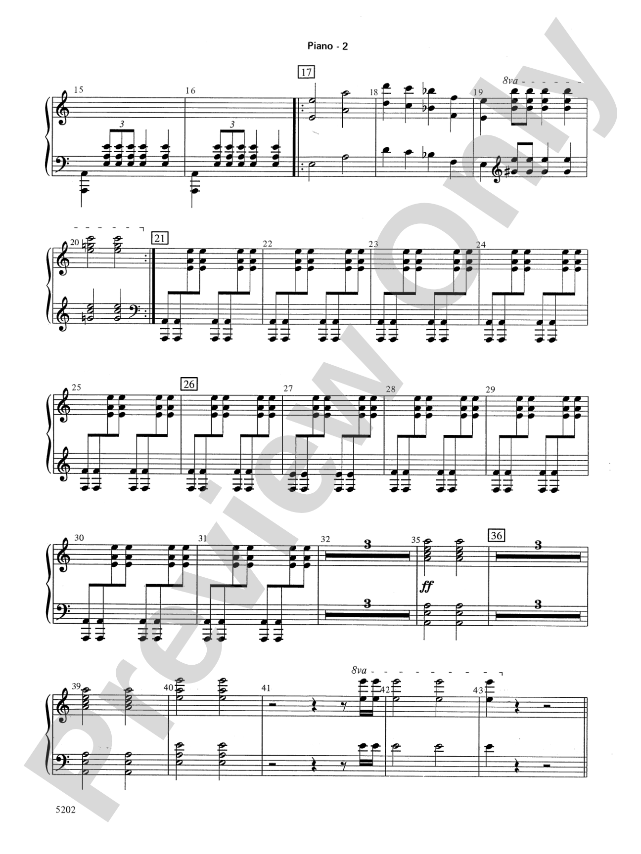 Carnival of the Animals: Piano Accompaniment