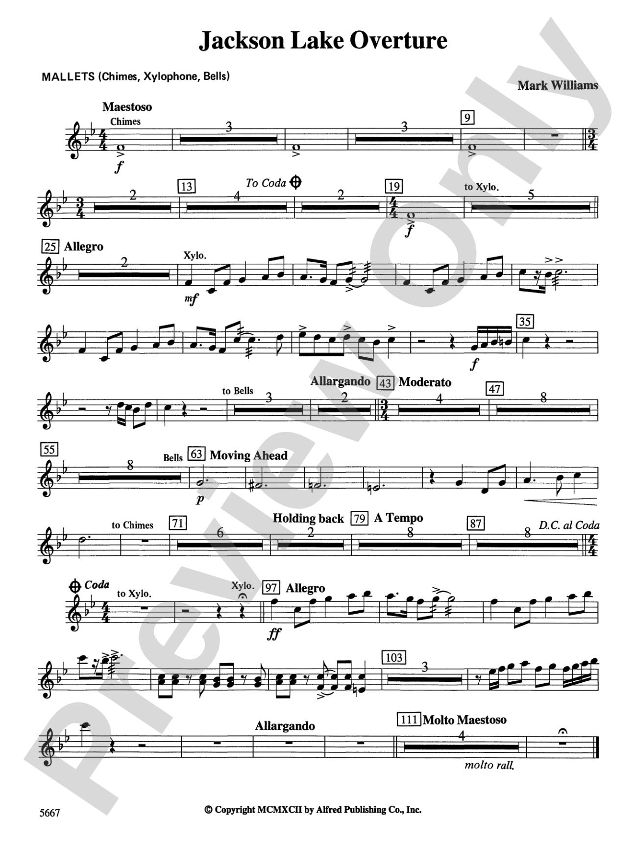 Jackson Lake Overture: Mallets