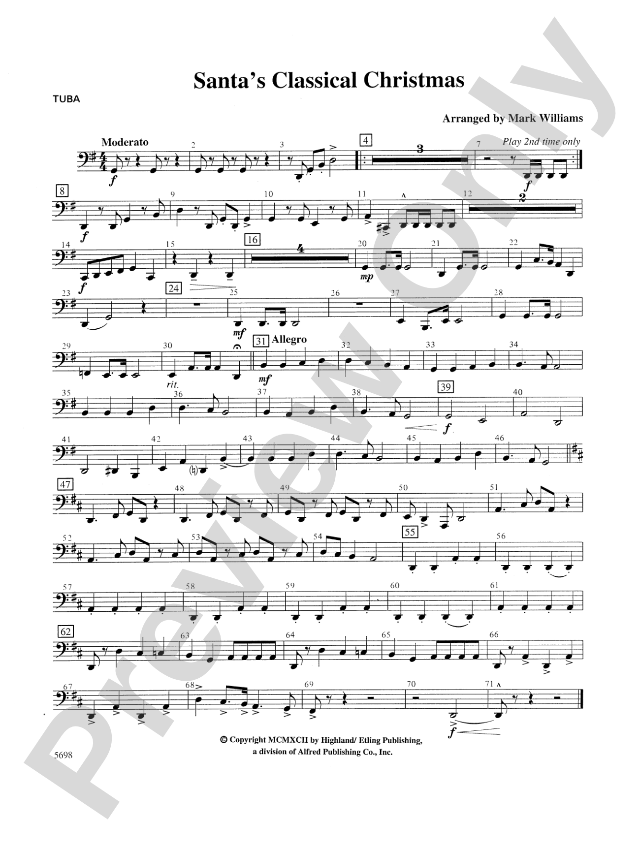 Santa's Classical Christmas: Tuba