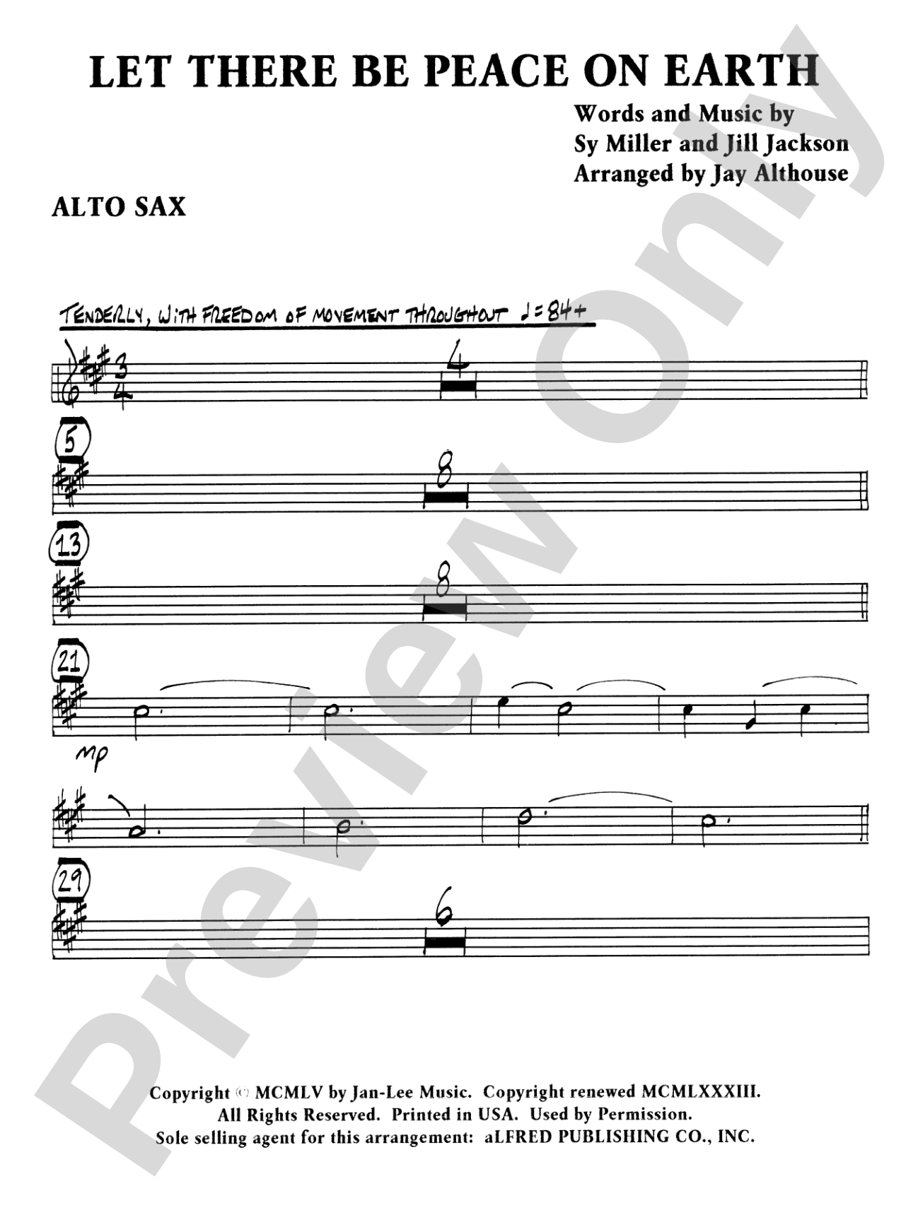 Let There Be Peace on Earth: Choral SoundPax