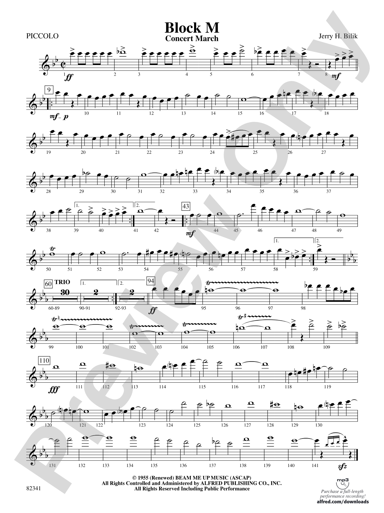 Block M: Piccolo