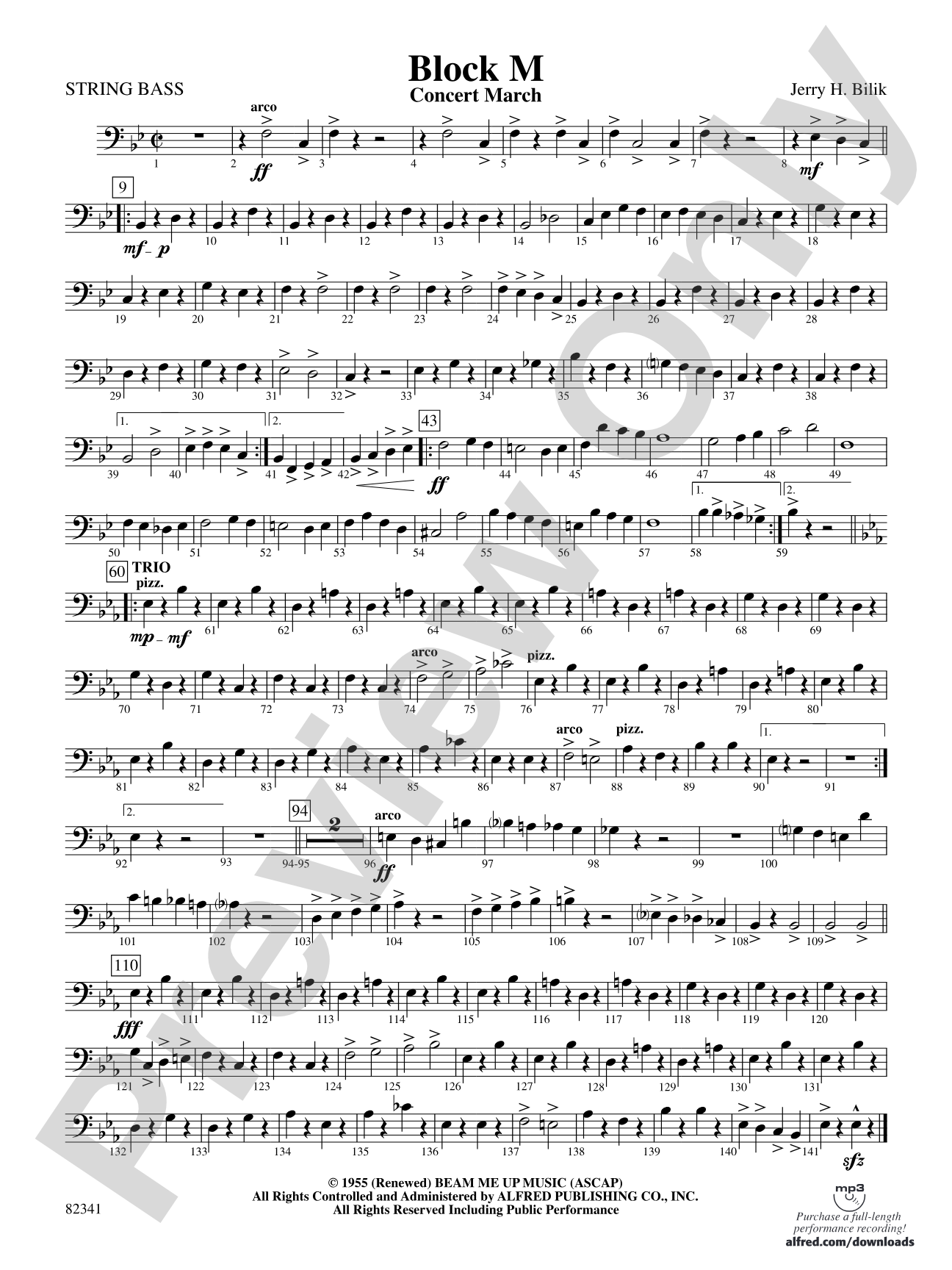 Block M: String Bass