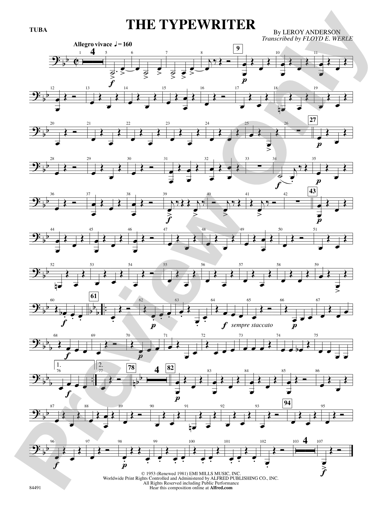 The Typewriter: Tuba