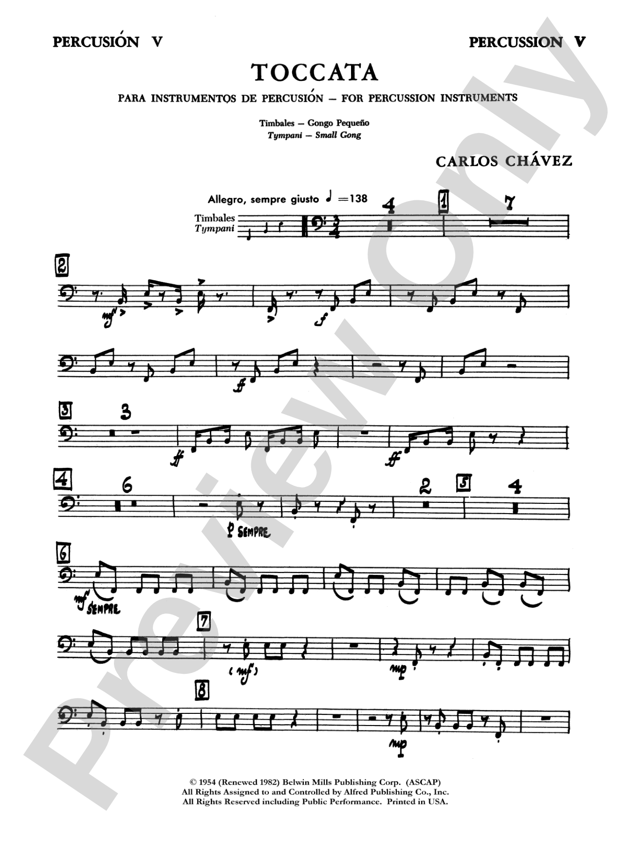 Toccata: 5th Percussion