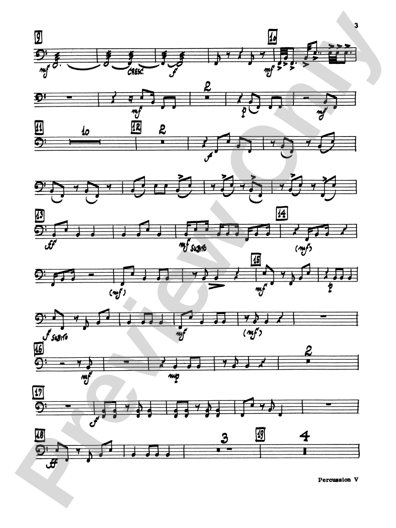 Toccata: 5th Percussion