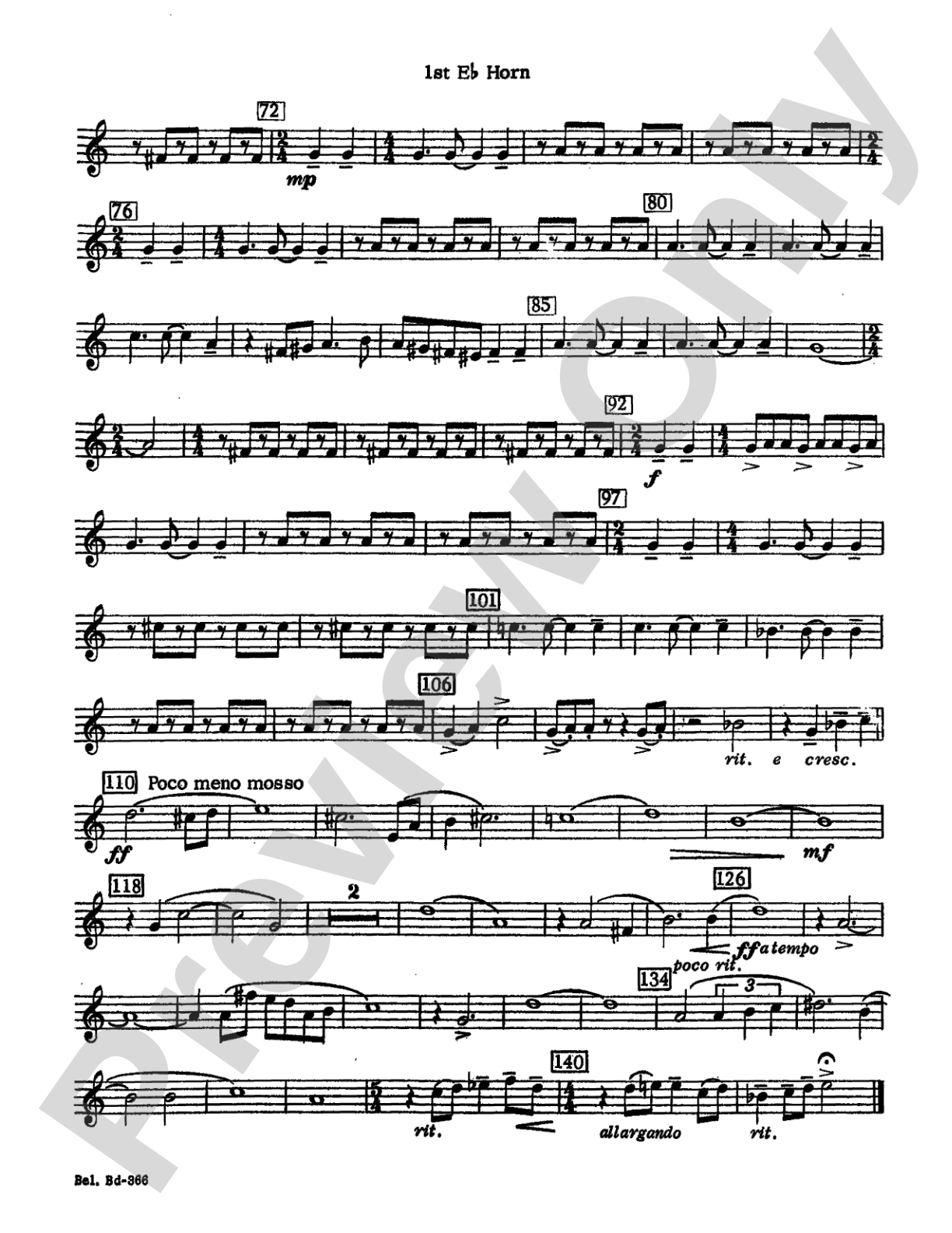 Rhythm of the Winds: (wp) 1st Horn in E-flat