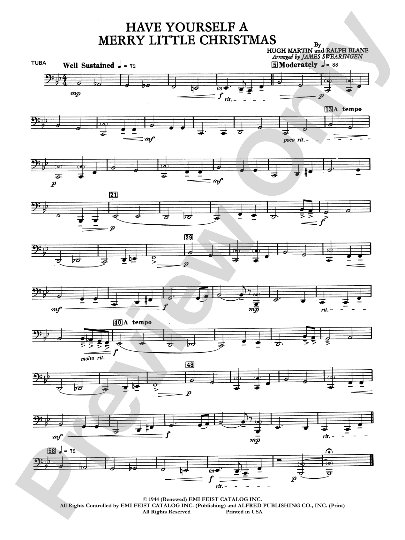 Have Yourself a Merry Little Christmas: Tuba