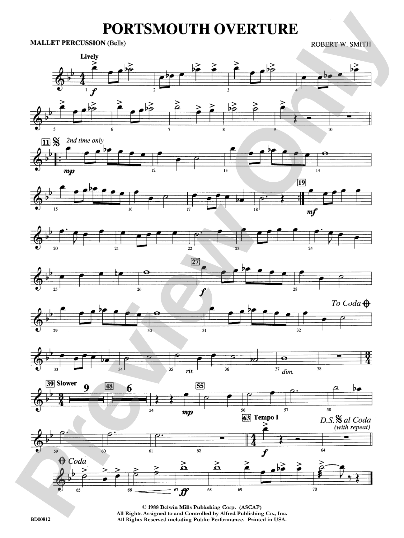 Portsmouth Overture: Mallets
