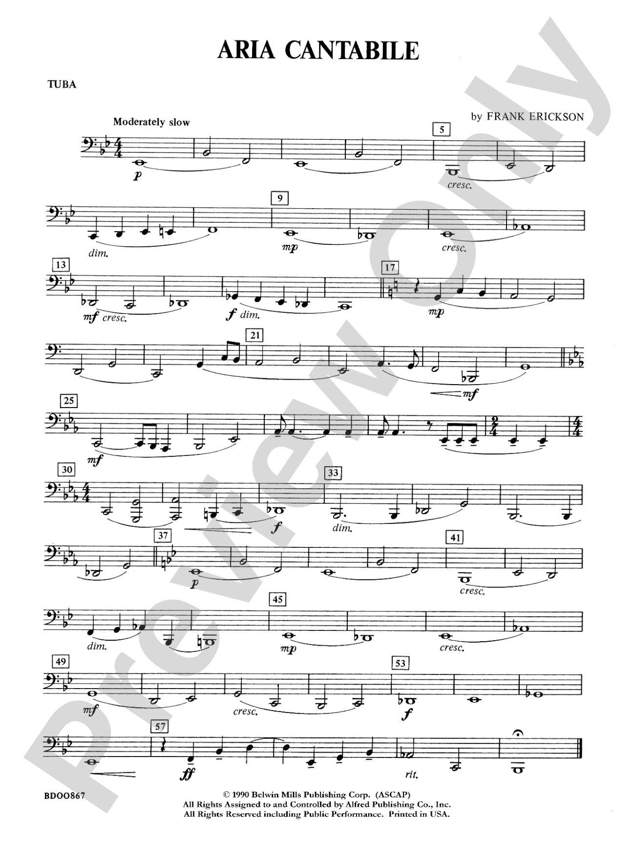 Aria Cantabile: Tuba