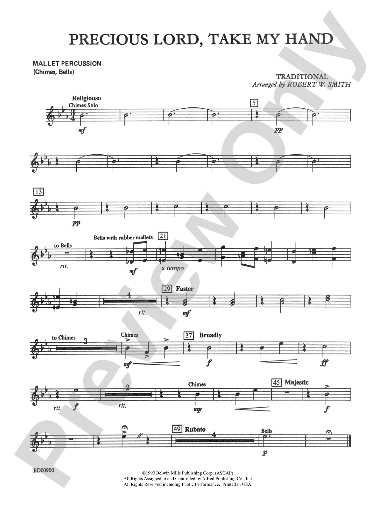Precious Lord, Take My Hand: Mallets