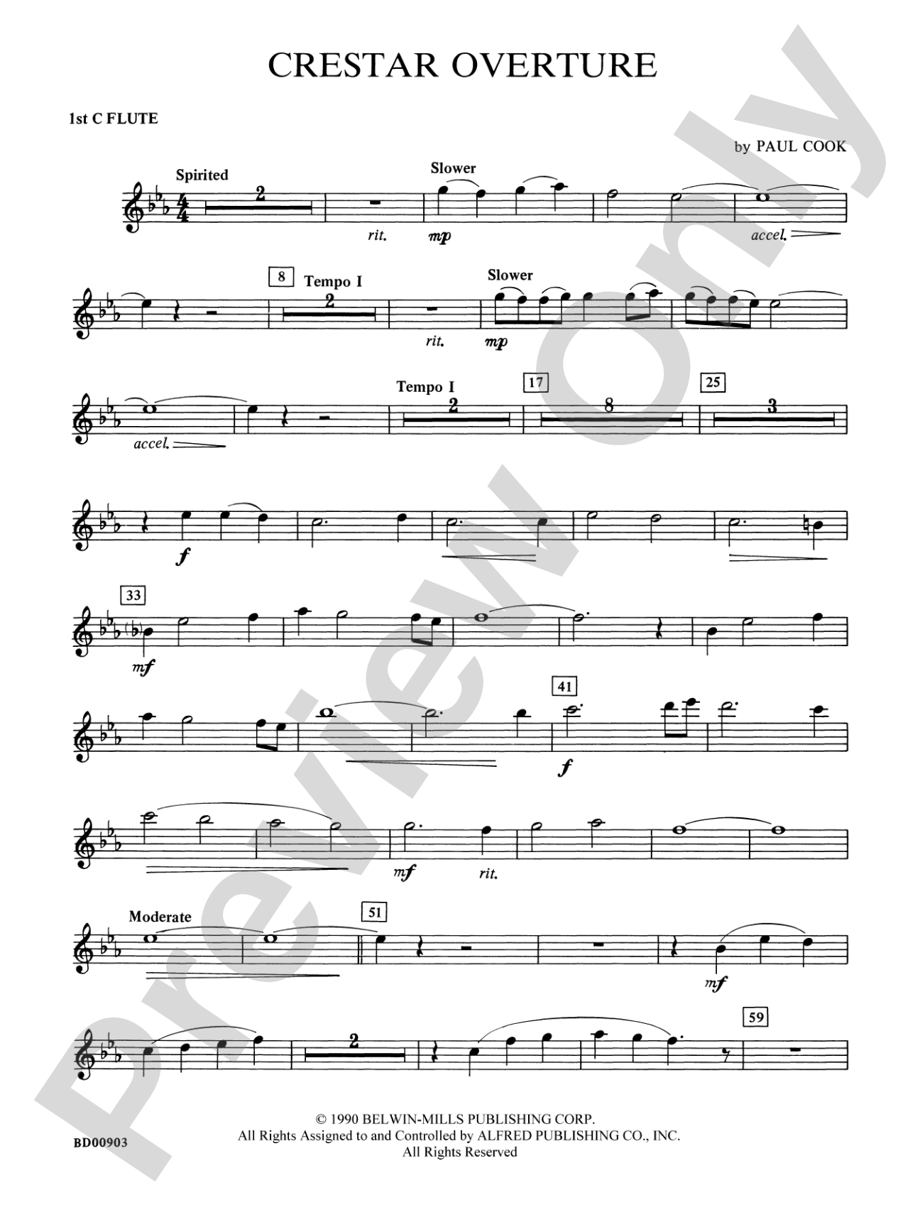 Crestar Overture: Flute